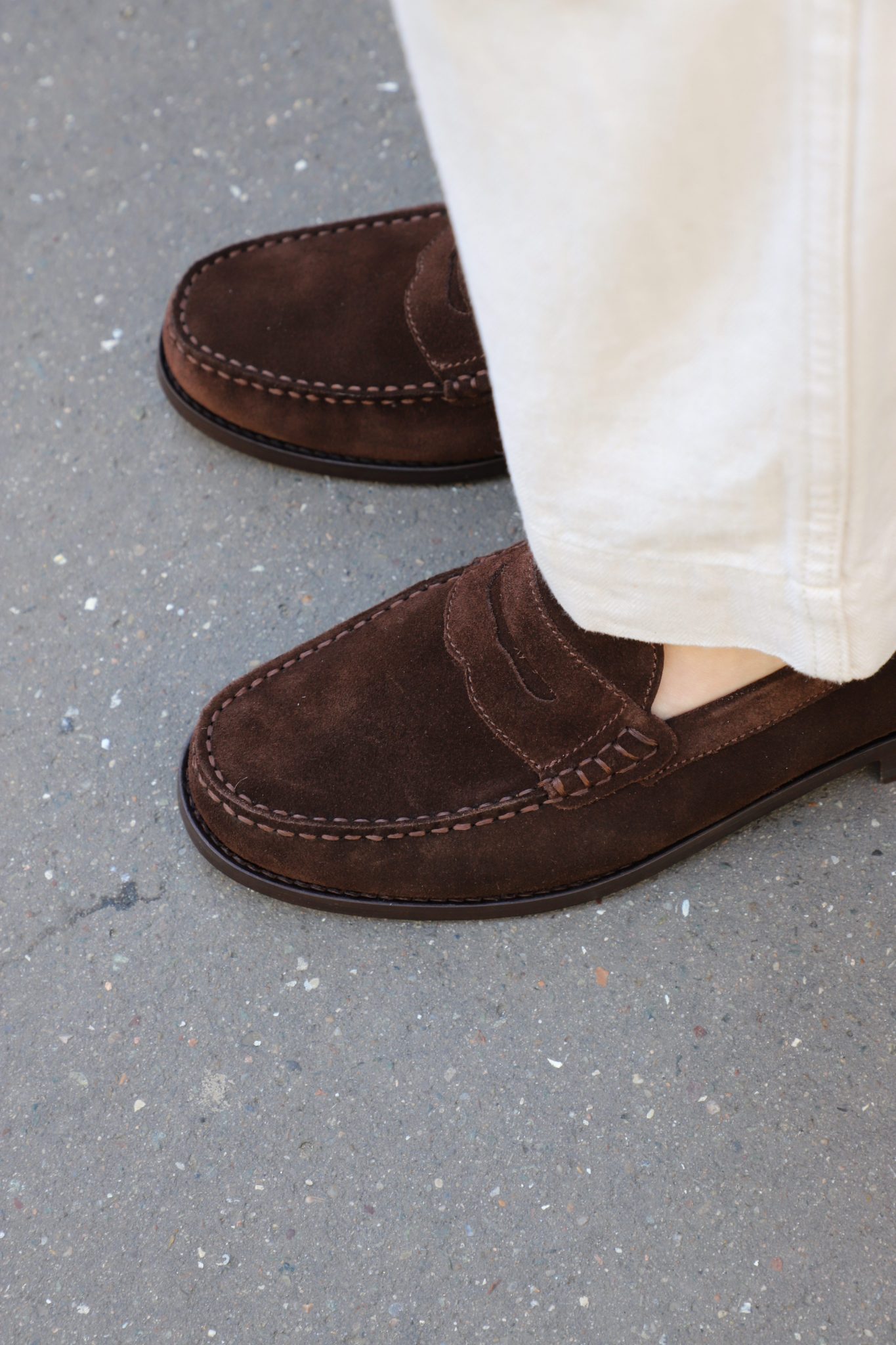 Malfroid Vauban mocassin velours cousu Blake