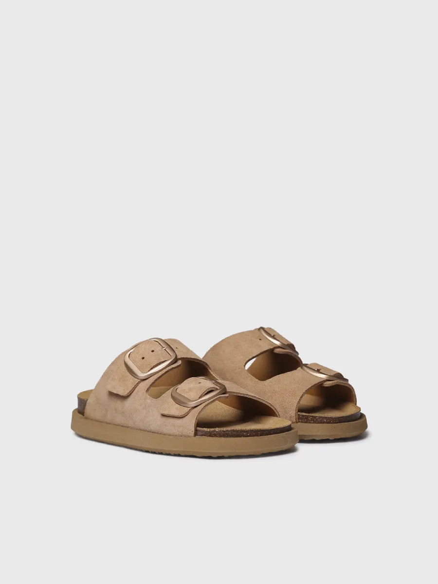 Toni Pons Gonia-QT sandale femme cuir camel boucles
