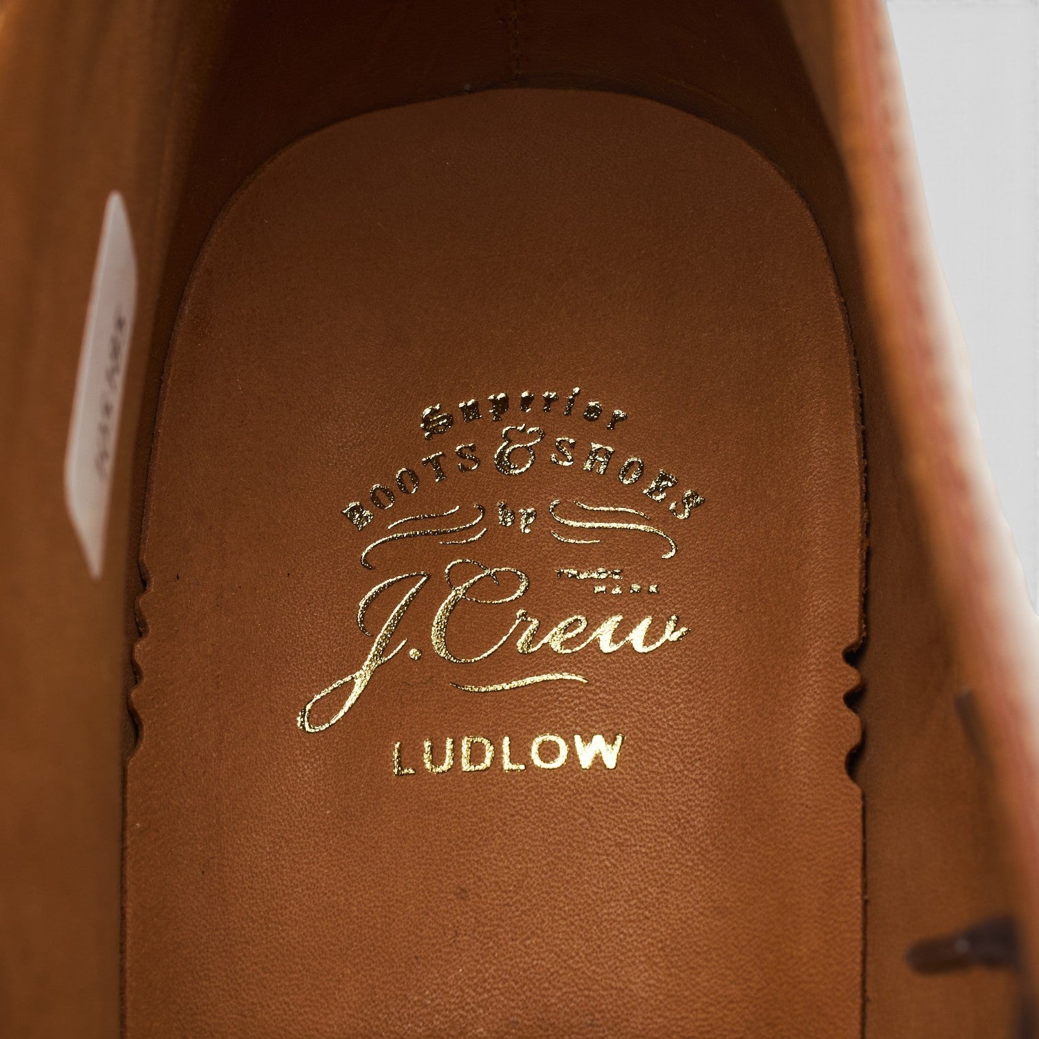 J. Crew Ludlow bottines marron UK 7 cuir
