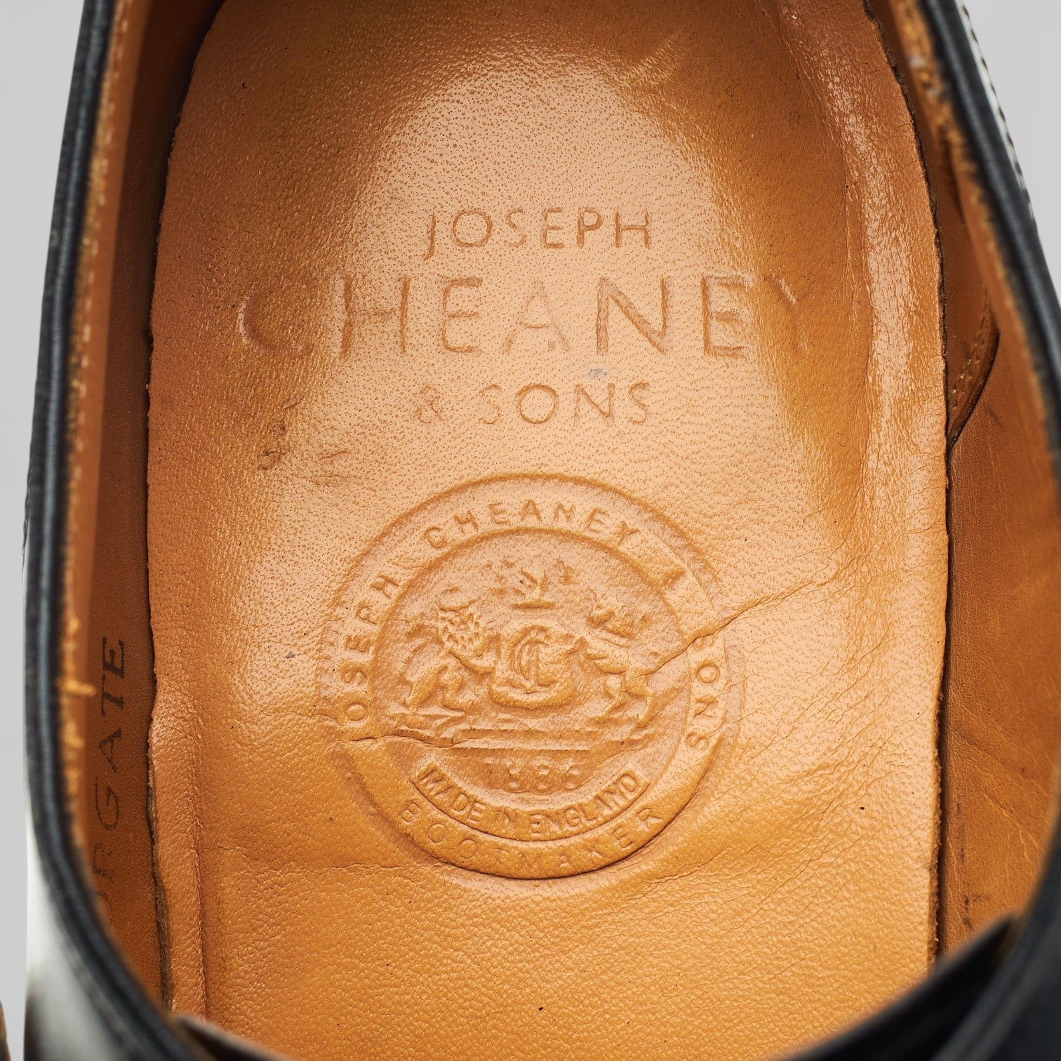 Cheaney Moorgate monk strap cuir noir 8 F