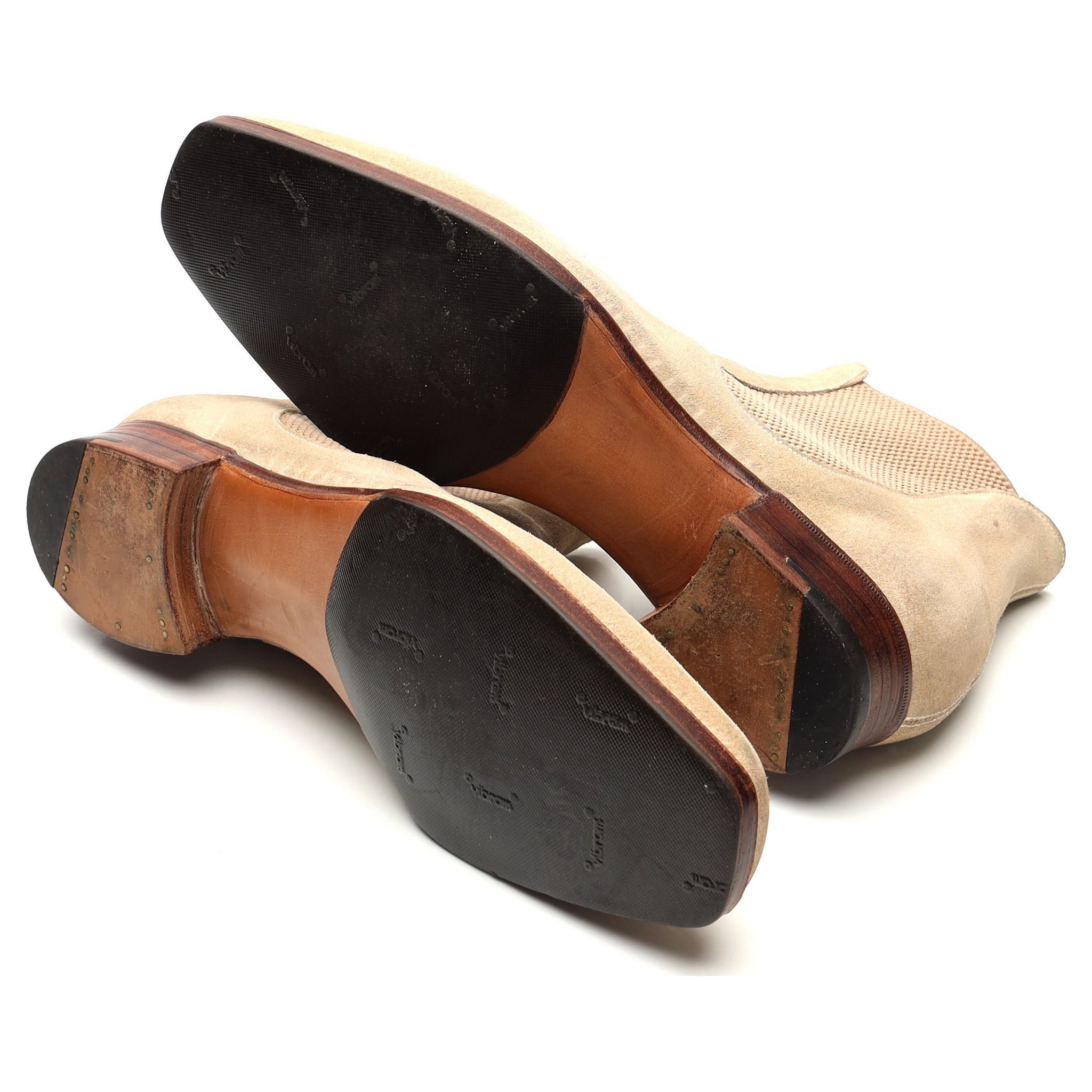 Gaziano & Girling Bespoke boots chelsea daim beige 6 UK