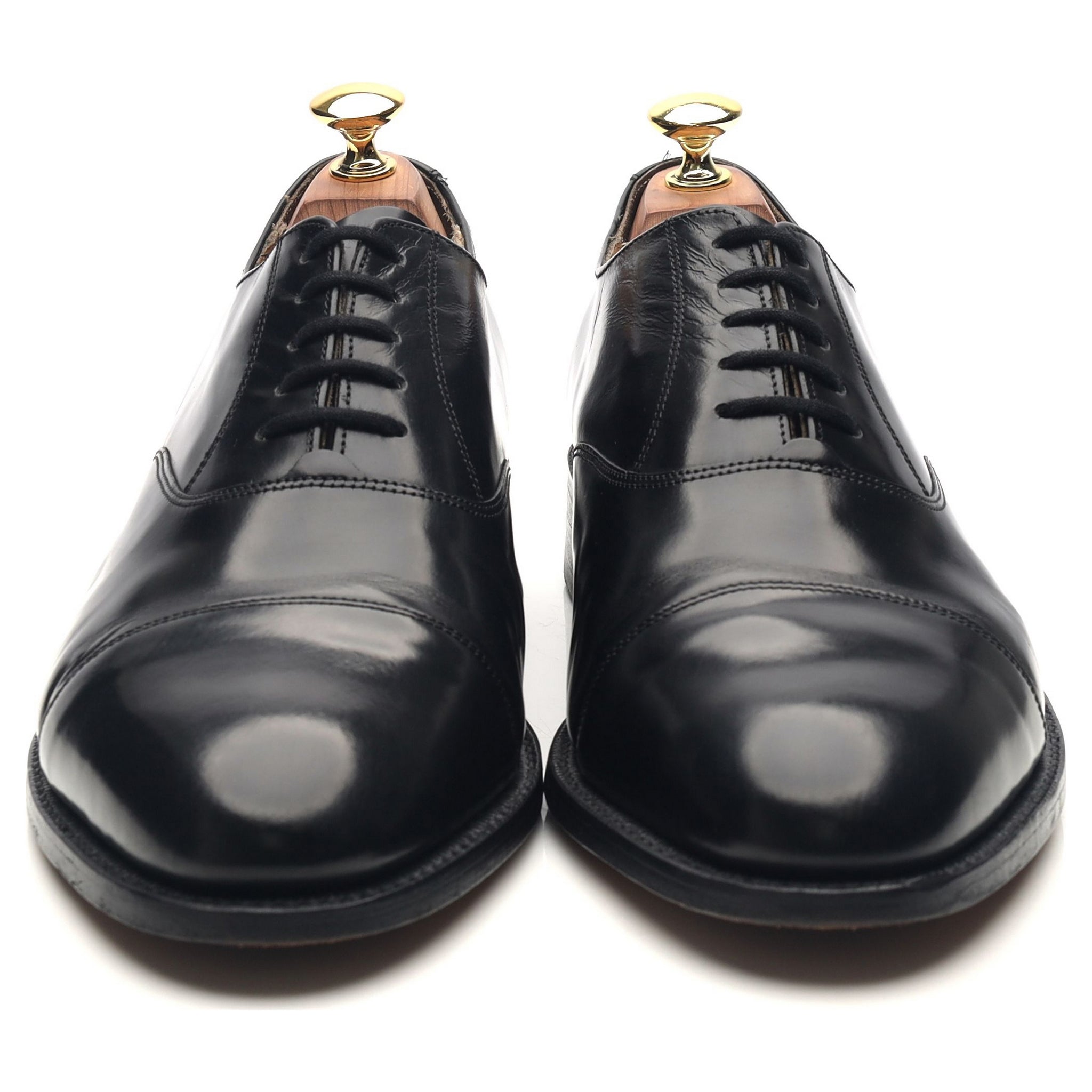 Barker Arnold richelieu cuir noir 8,5 UK
