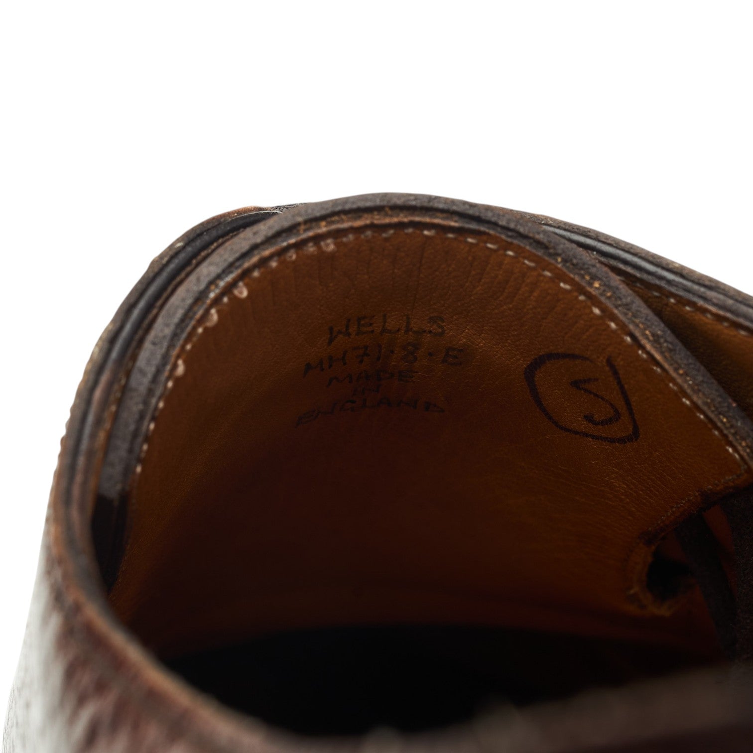 Gaziano & Girling Wells derby cuir marron UK 8
