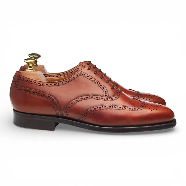 Shipton & Heneage Albemarle oxford cuir tan 7 UK brogues