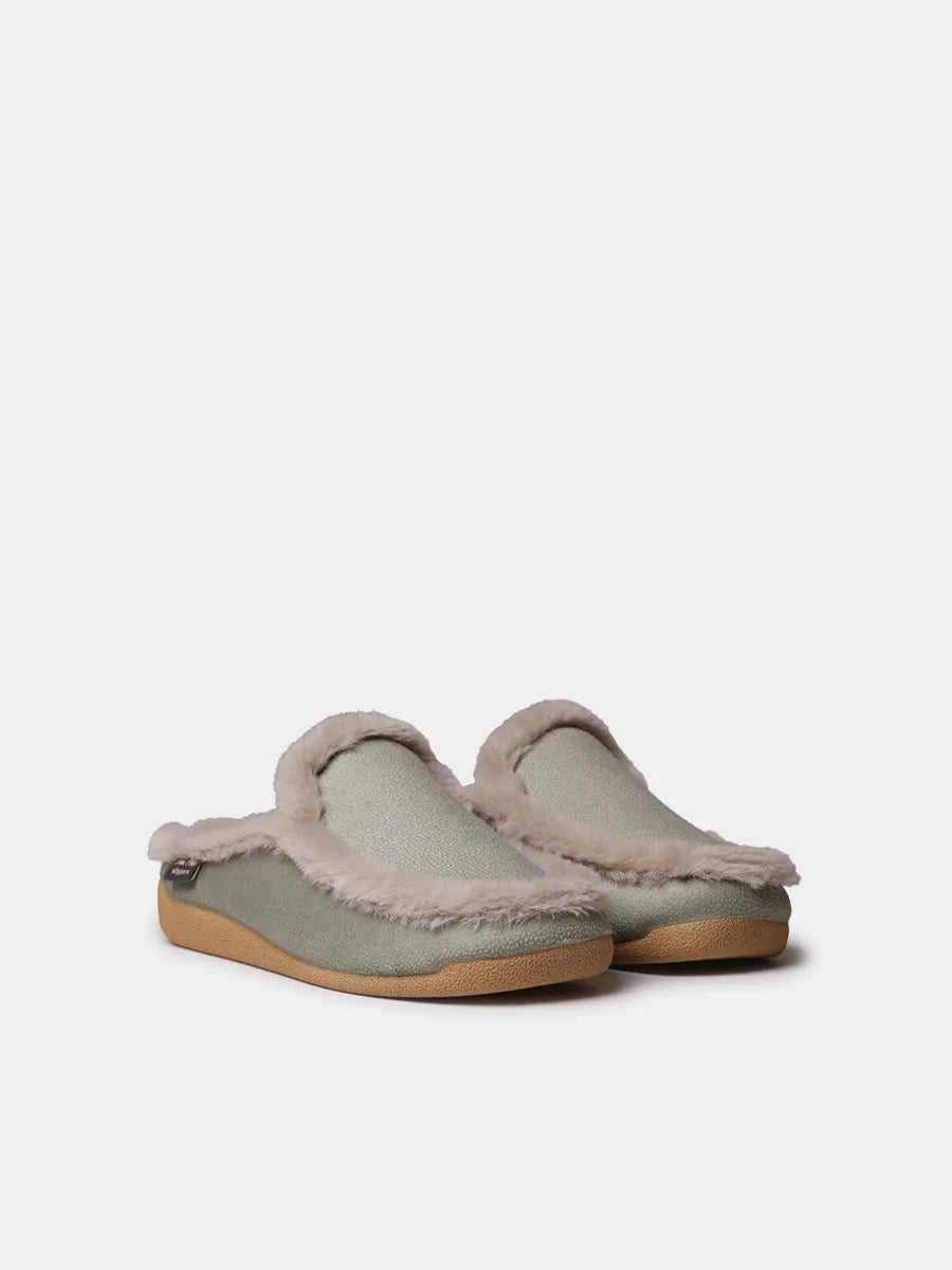 Toni Pons Munic-BD chausson mule femme tissu fourrure