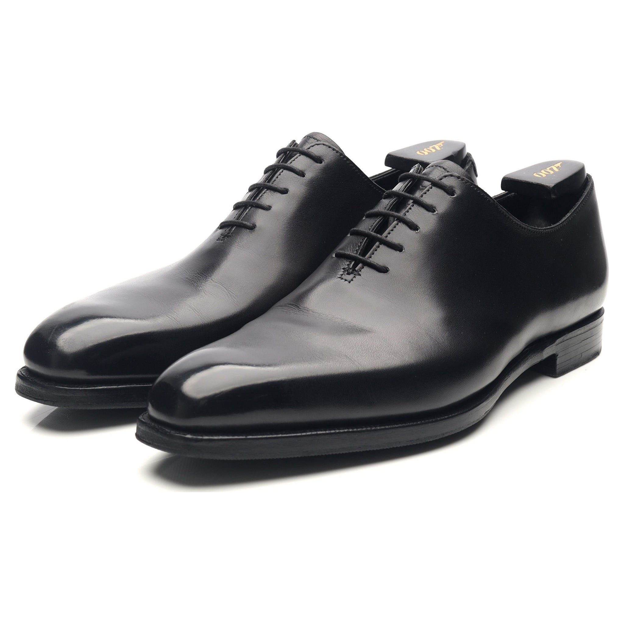Crockett & Jones James 007 richelieu cuir noir UK 6,5