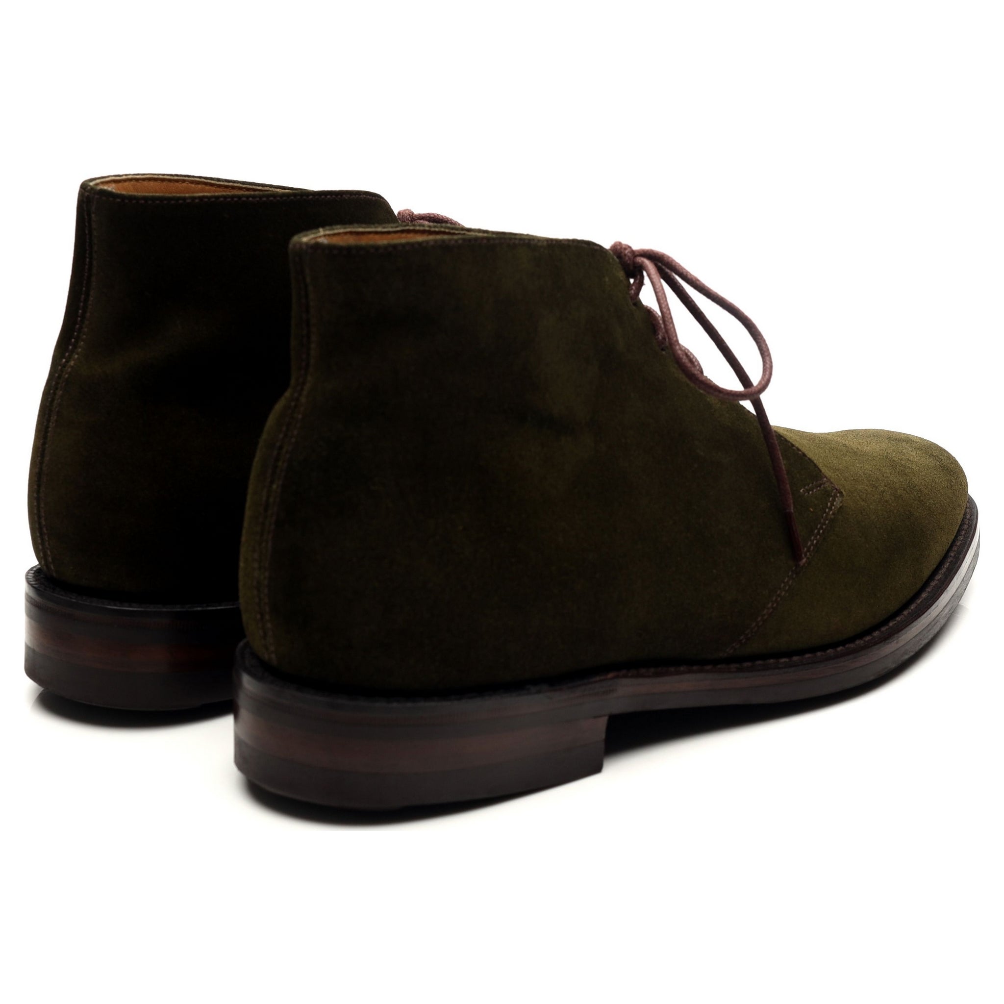 Loake 1880 Pimlico chukka boots daim vert UK 7,5