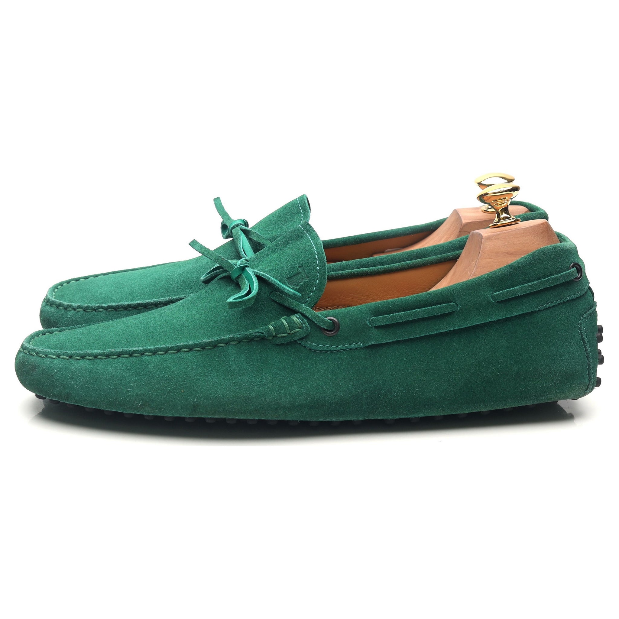Tod's Gommino mocassins daim vert pointure UK 10