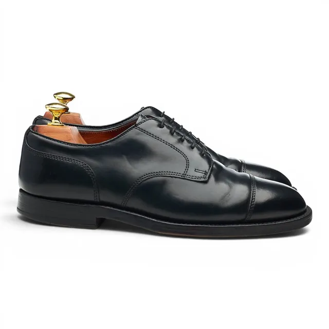 Alden 2161 derby cuir cordovan noir UK 6