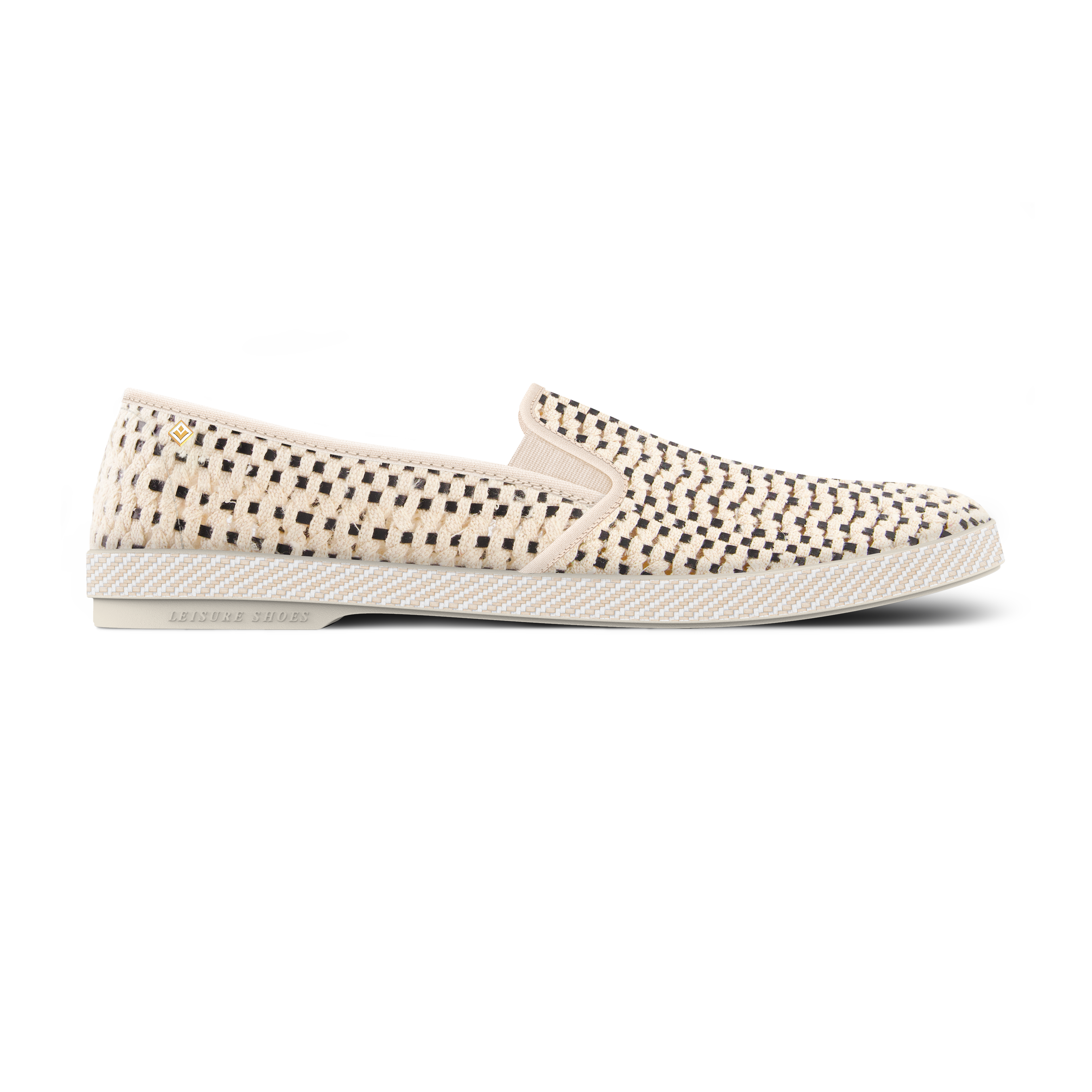 Rivieras Classic Roma Ecru espadrilles tissées écru