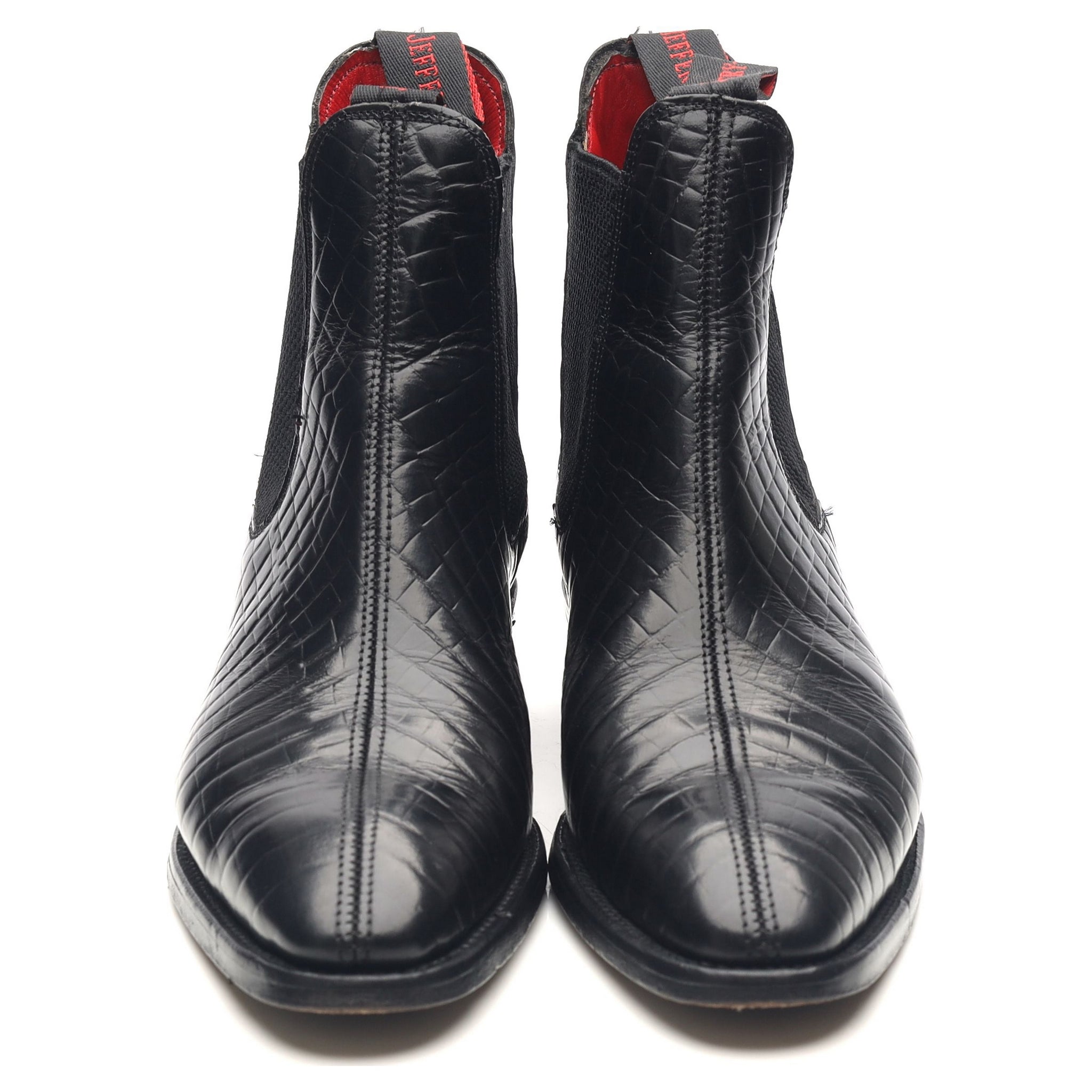 Jeffery West bottines chelsea cuir noir UK 6