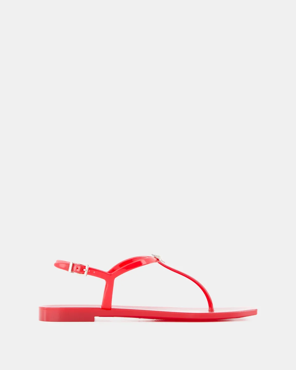 Nodaleto Jelly Nodastar tongs rouges midnight talon plat