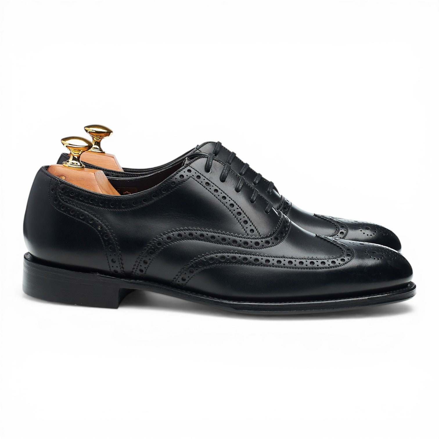 Loake 1880 Torrington richelieu cuir noir 6 UK