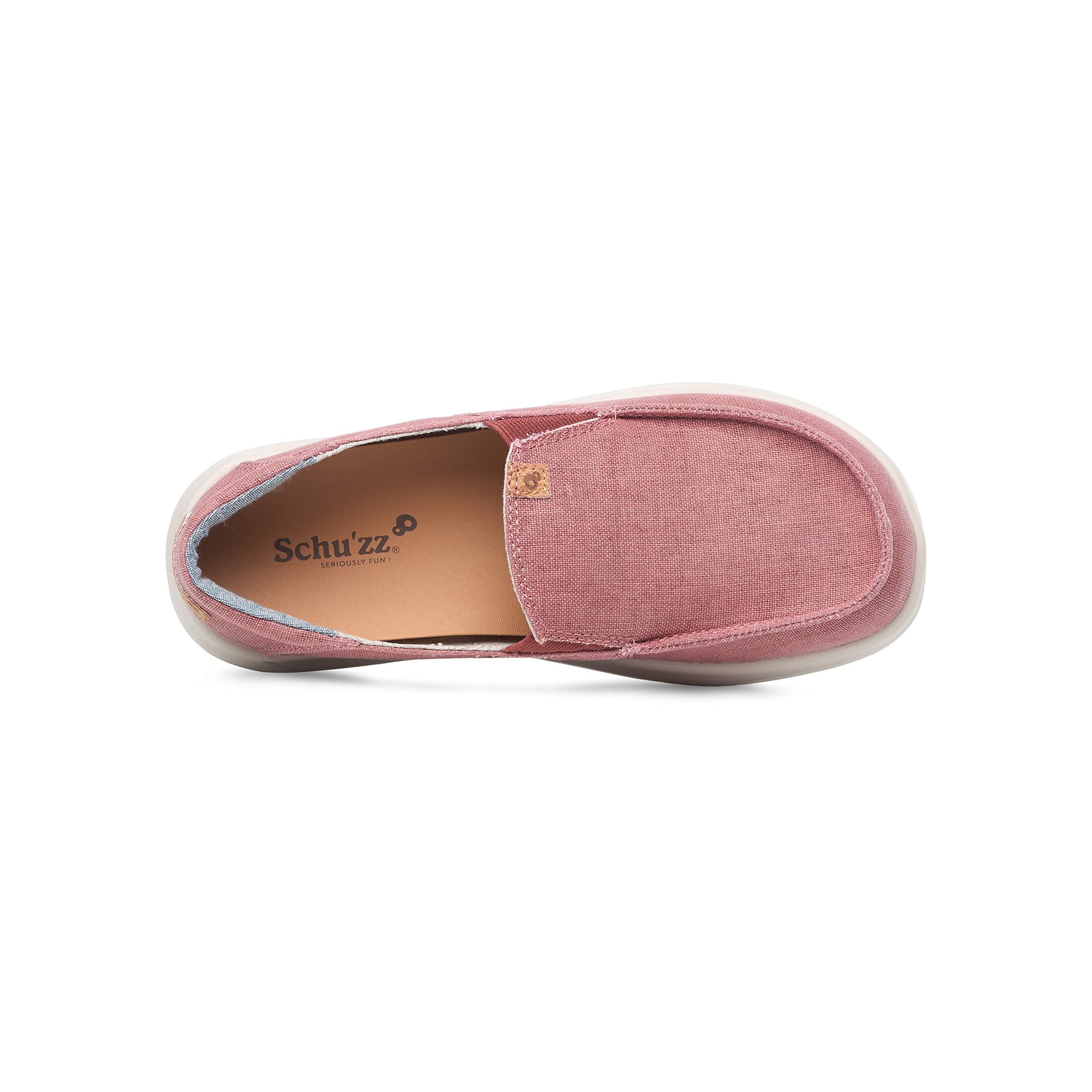 Schu'zz Manon Mocassin Femme Lin et Coton Respirant