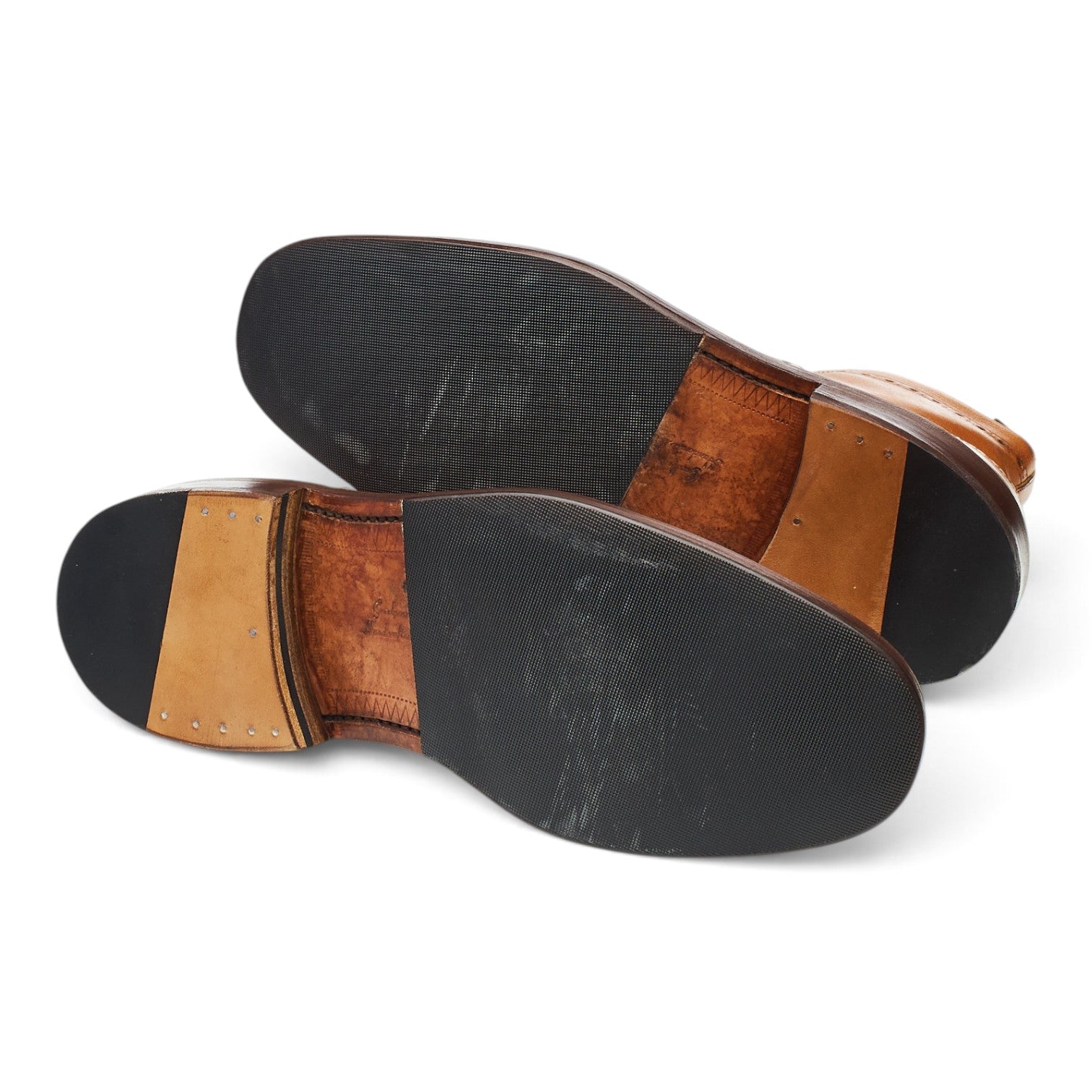 Loake 1880 Burford 2 boots brogue cuir marron UK 7