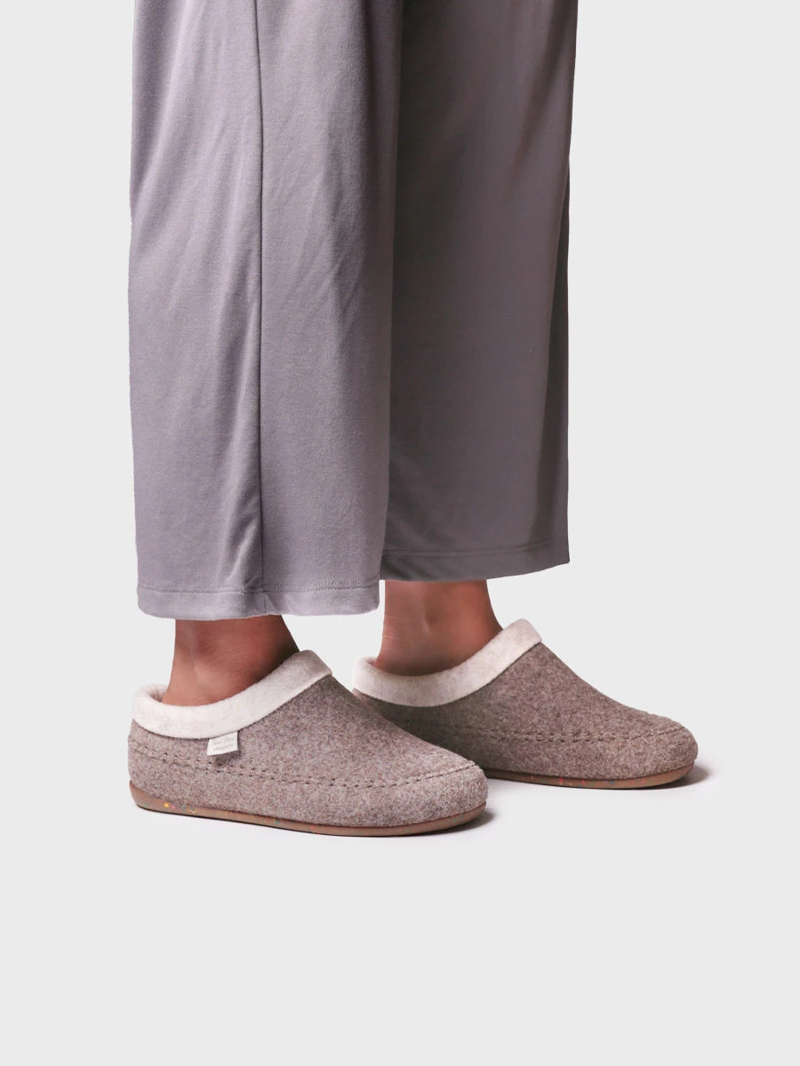 Toni Pons Albons mule feutre compensée femme 4 cm