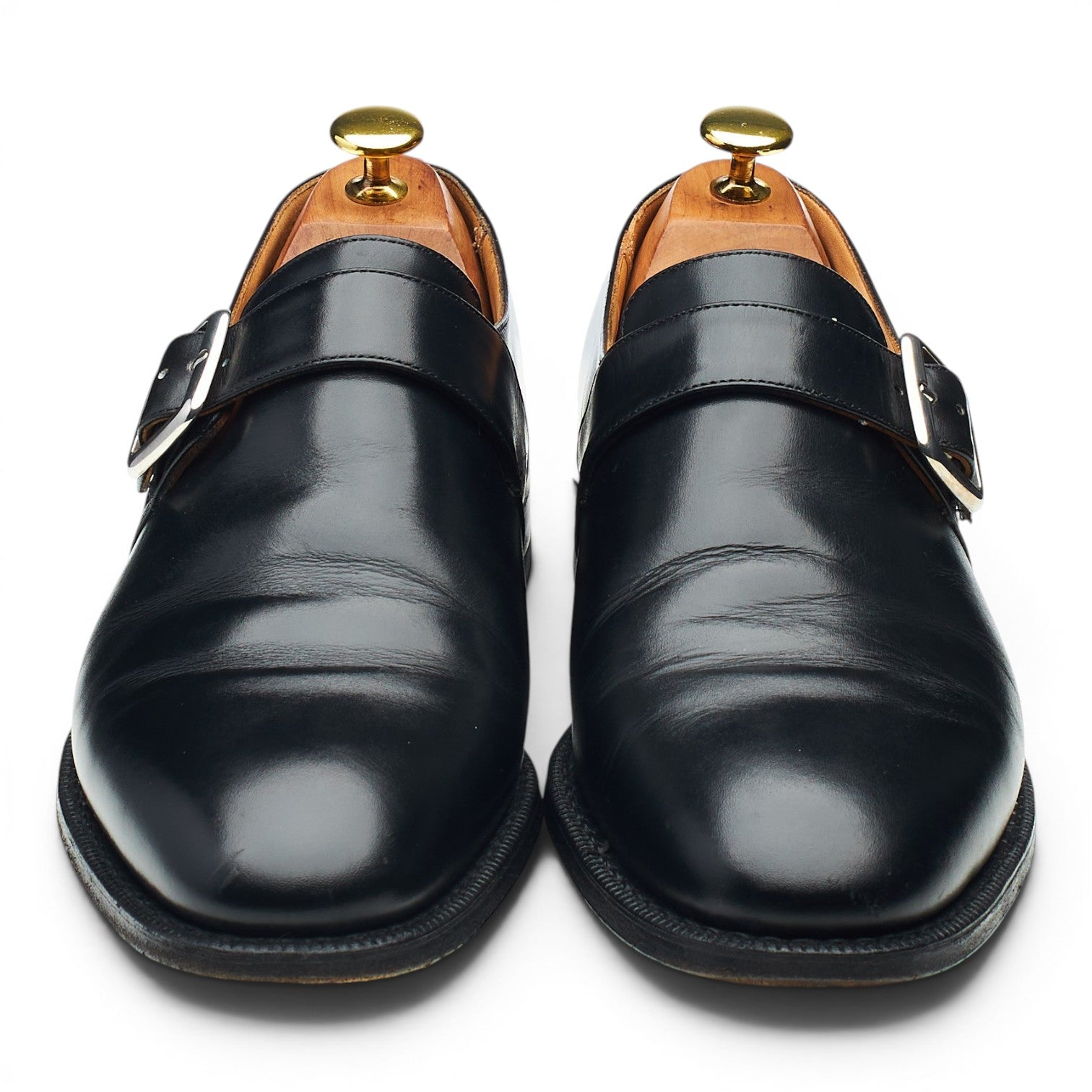 Church's Danube monk cuir noir pointure UK 8
