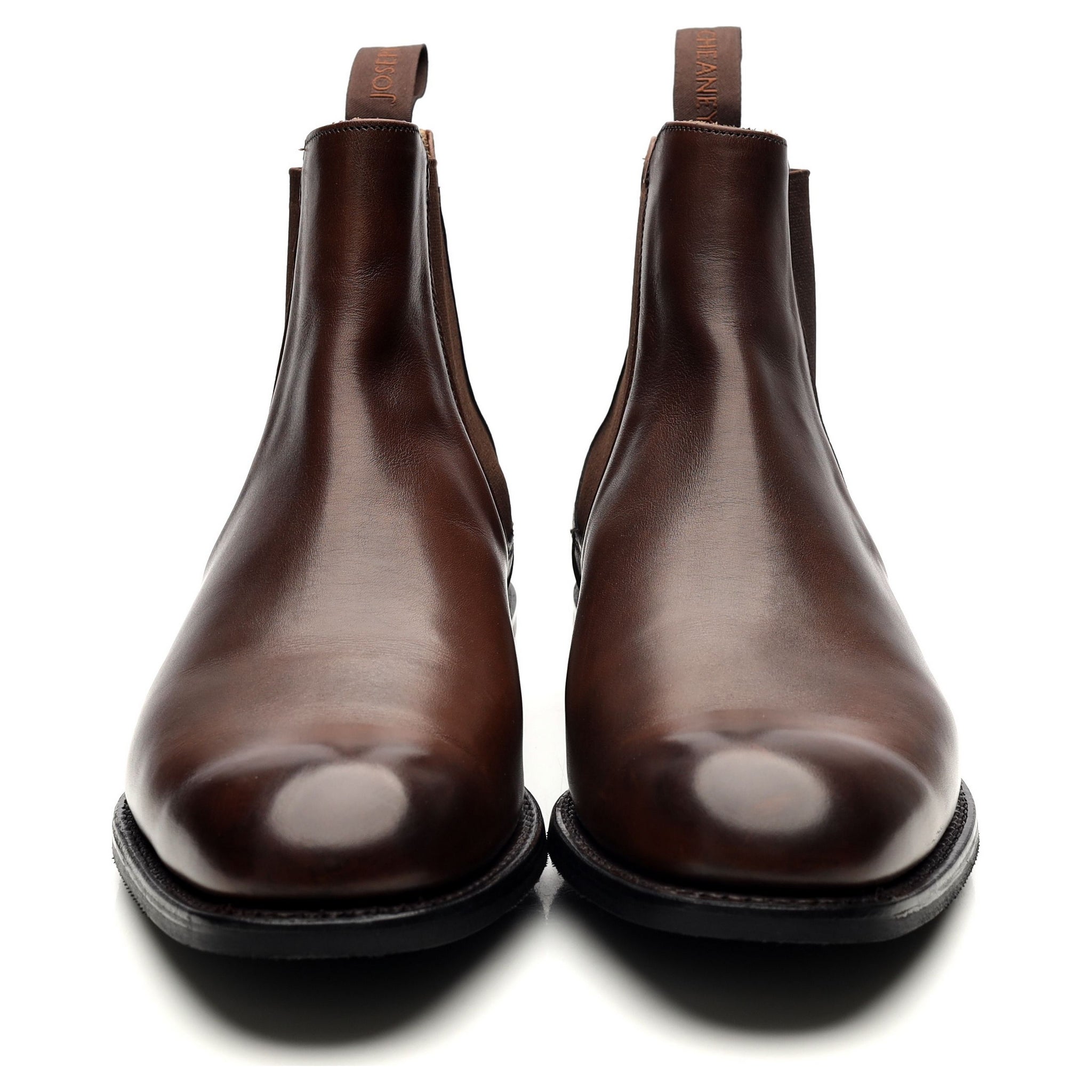 Cheaney Godfrey chelsea cuir marron 9.5