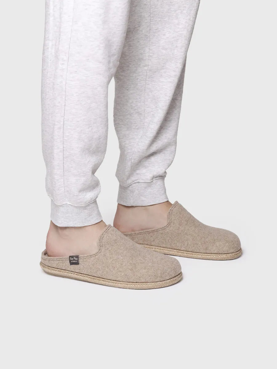 Toni Pons Tomas-RW pantoufle homme laine recyclée