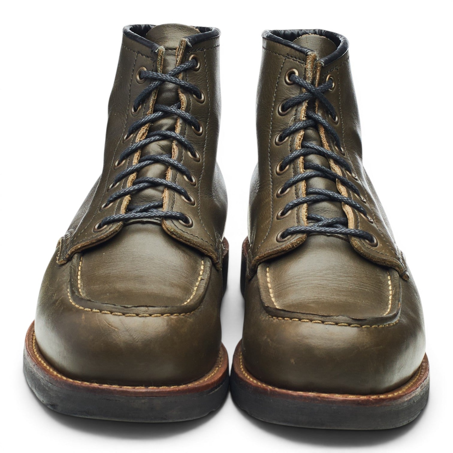 Red Wing 8828 boots cuir vert foncé pointure 9