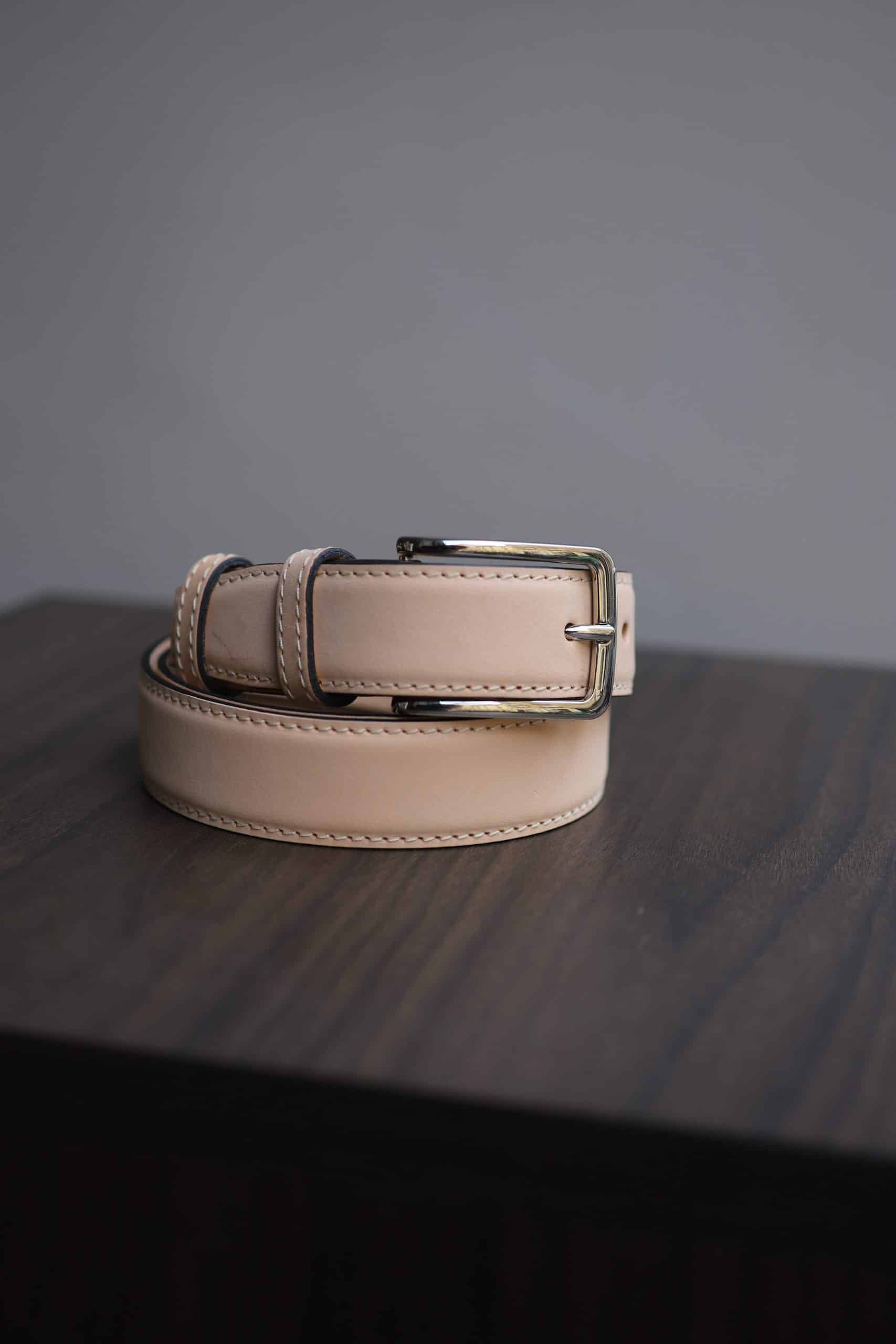 Malfroid ceinture cuir à patiner sur mesure