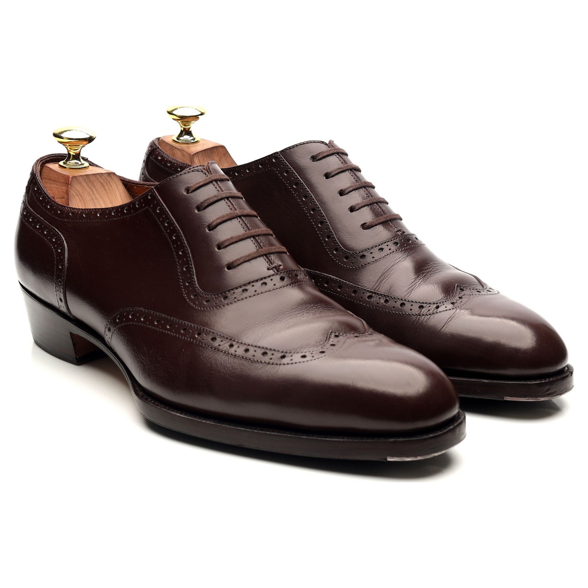 Oct. Tenth Adelaide richelieu brogue cuir marron 7.5 UK
