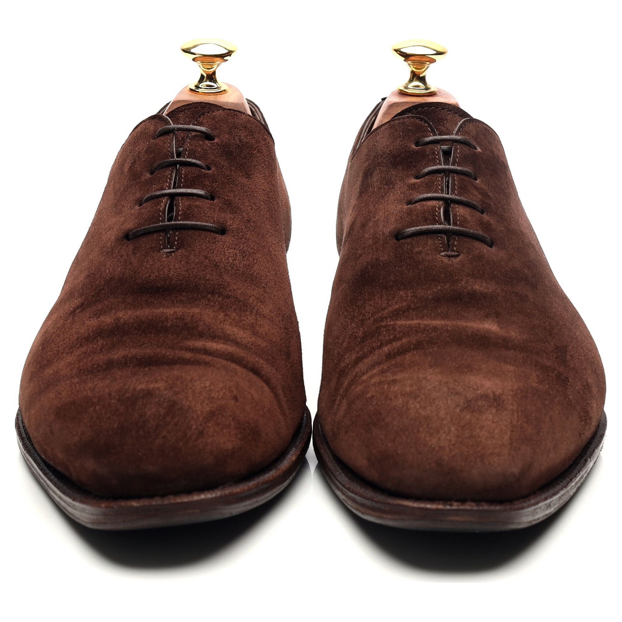 Carmina 910 oxford cuir suède marron pointure 9.5