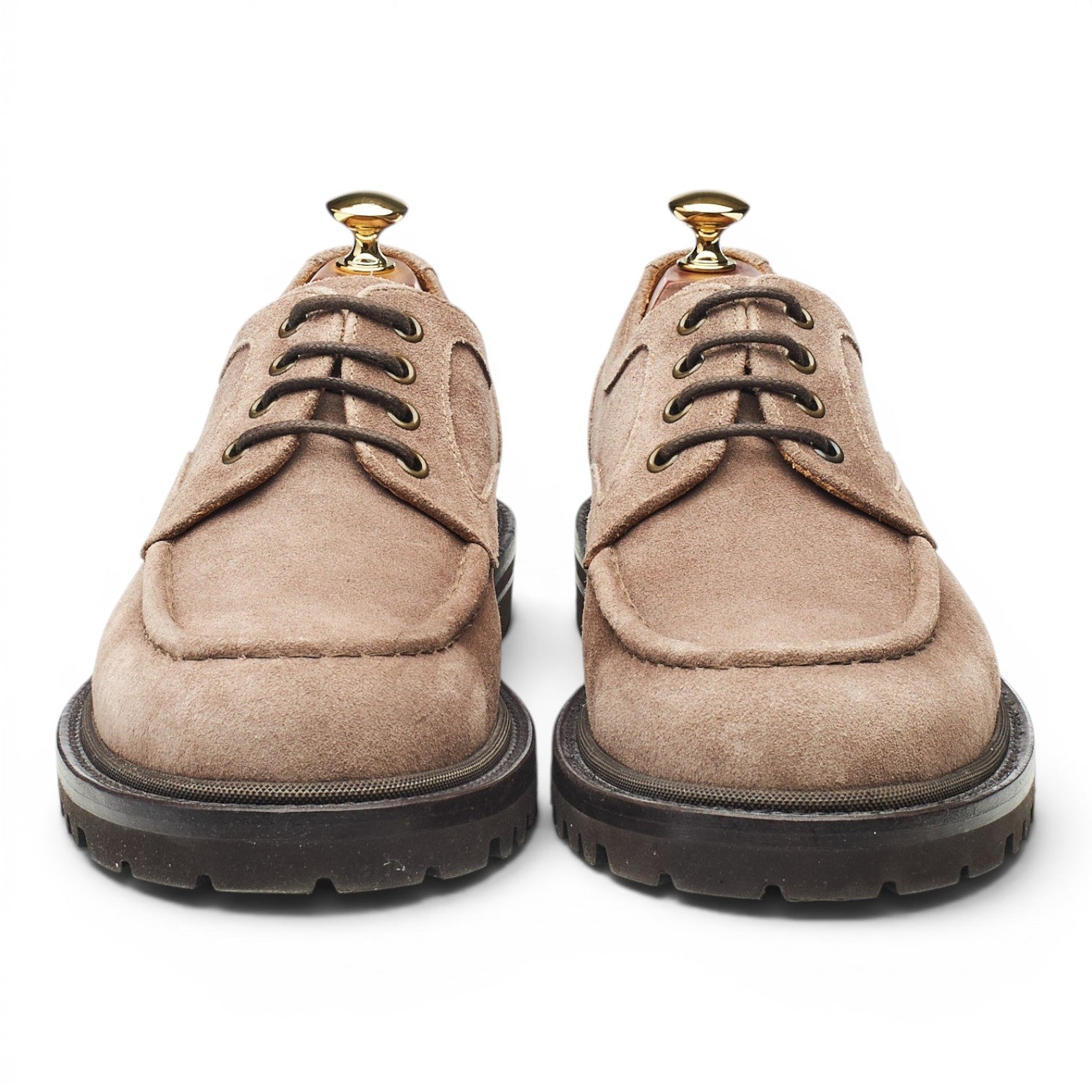 Brunello Cucinelli derby daim beige pointure UK 9