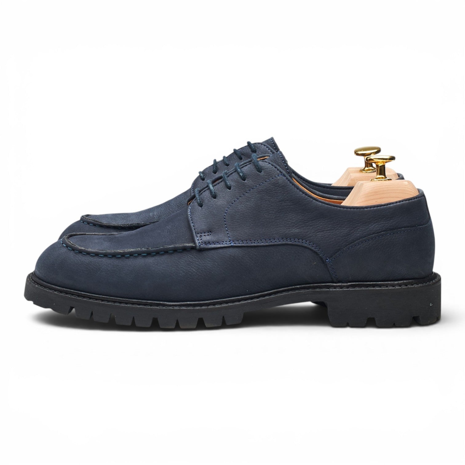 Hackett Chino Golf derby nubuck bleu marine UK 8
