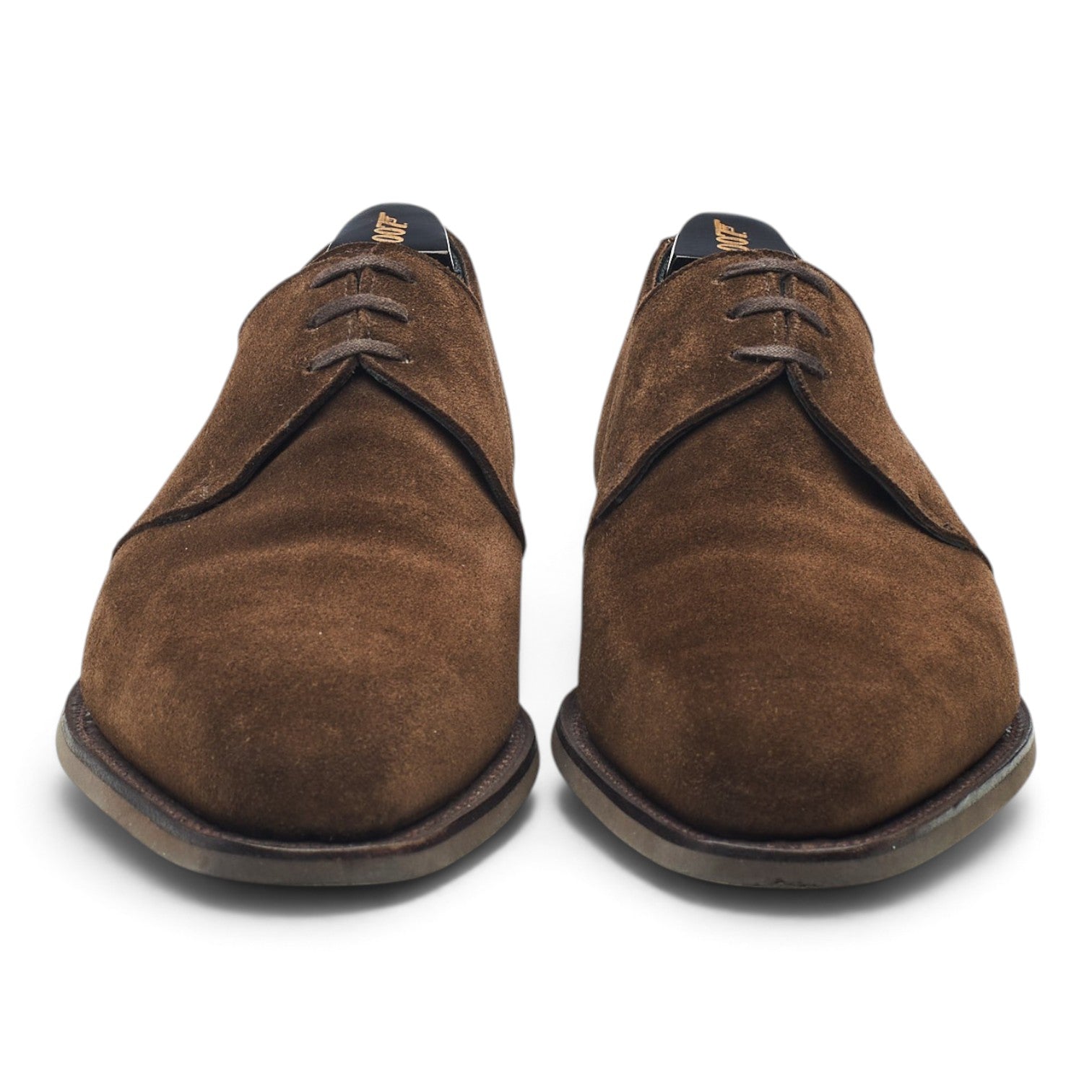Crockett & Jones Highbury 2 007 derby daim marron 7