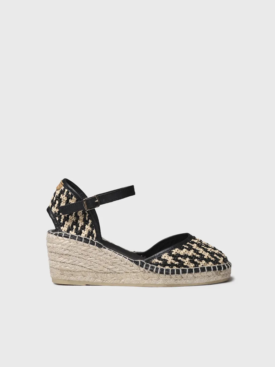Toni Pons Sonia-RP espadrille raphia tressé talon 6 cm