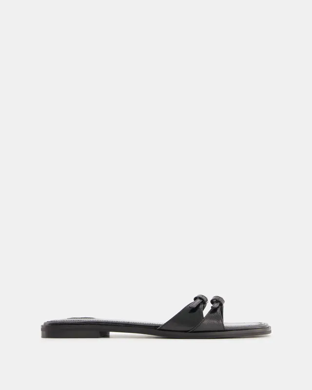 Nodaleto Nodstalgia Buckle 5 sandales noir plat