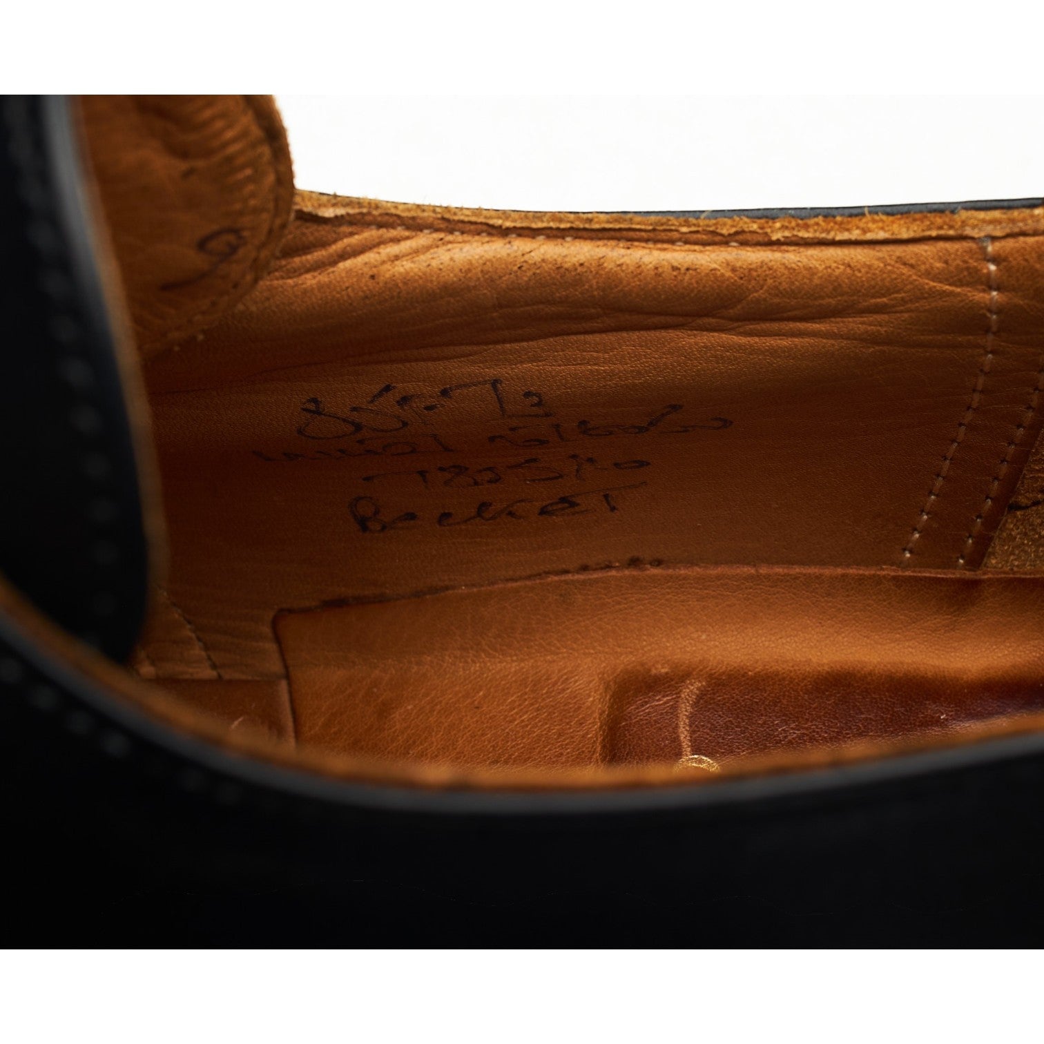 Church's Becket chaussures monk cuir noir pointure UK 8.5