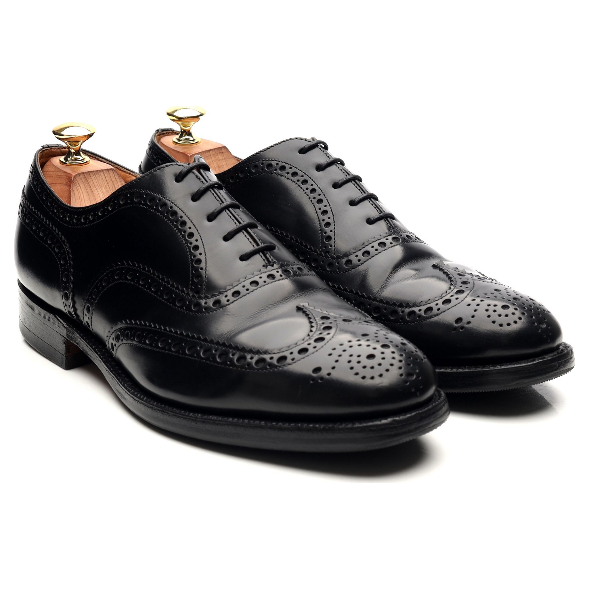 Church's Burwood oxford cuir noir UK 8.5 G
