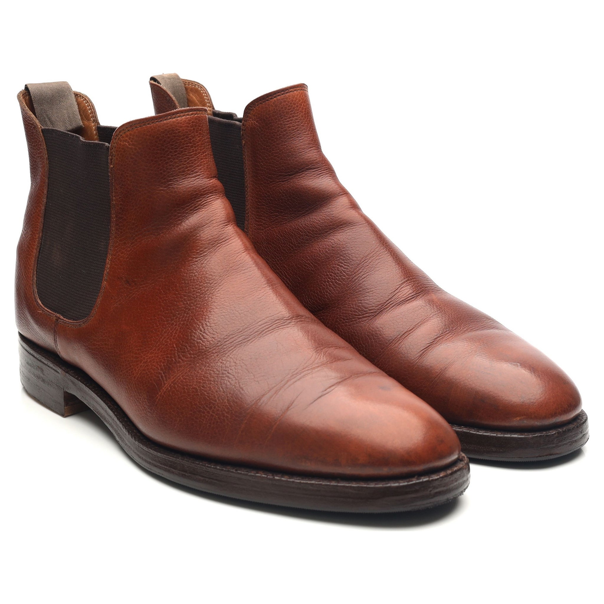 Crockett & Jones Chelsea boots cuir marron pointure 10