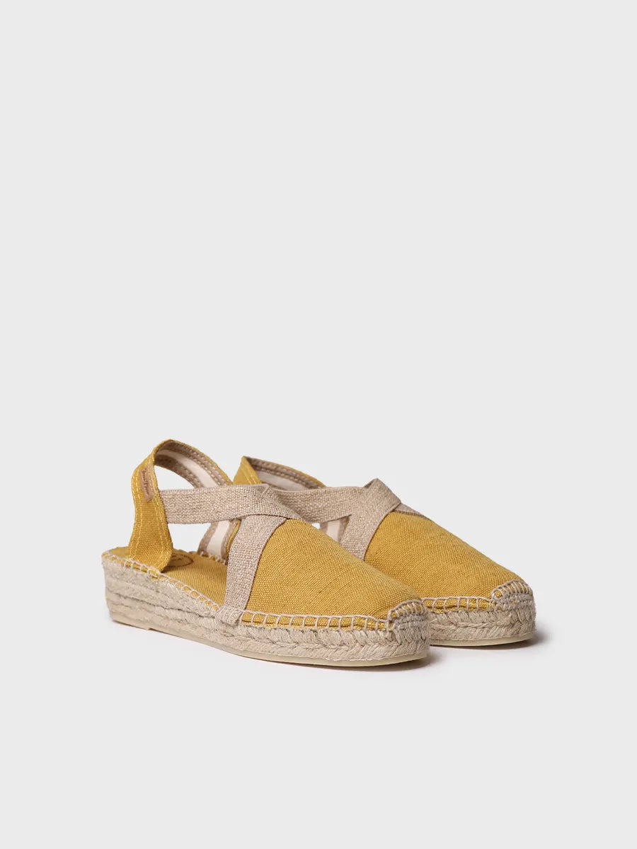 Toni Pons Verdi-V espadrille plate vegan coton