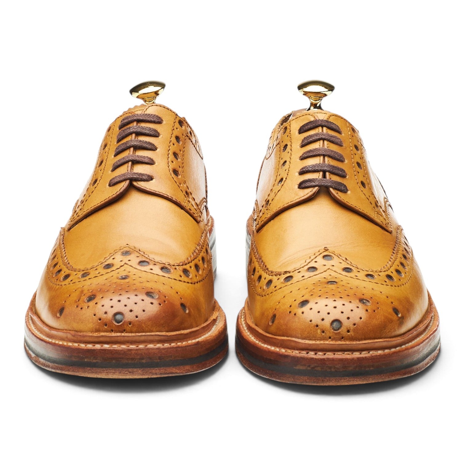 Grenson Archie derby cuir marron pointure UK 6.5