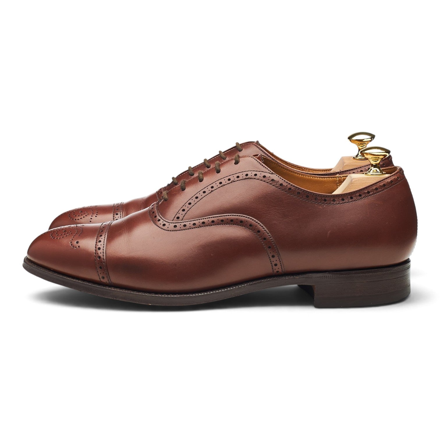 Church's Vintage oxford brogues cuir marron UK 8.5