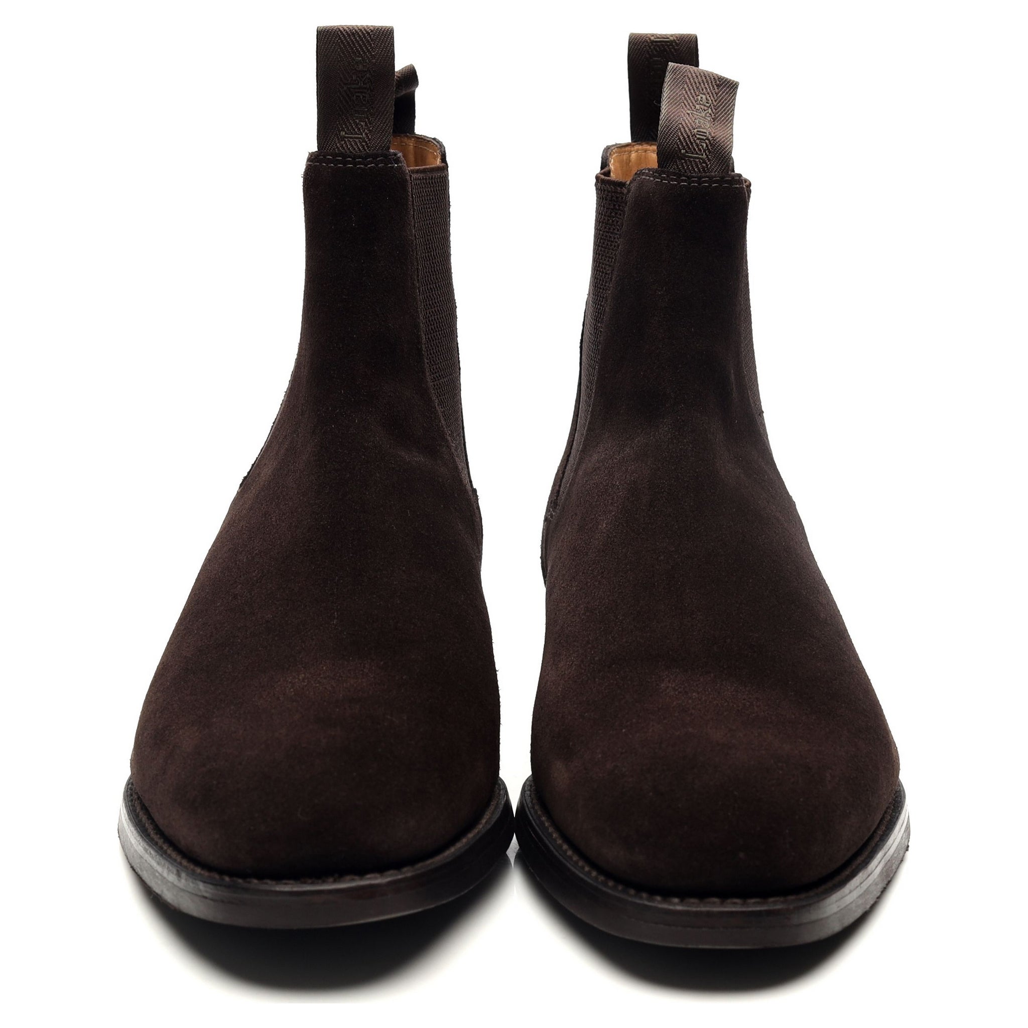 Loake 1880 Chatsworth Boots Chelsea Daim Marron UK 10