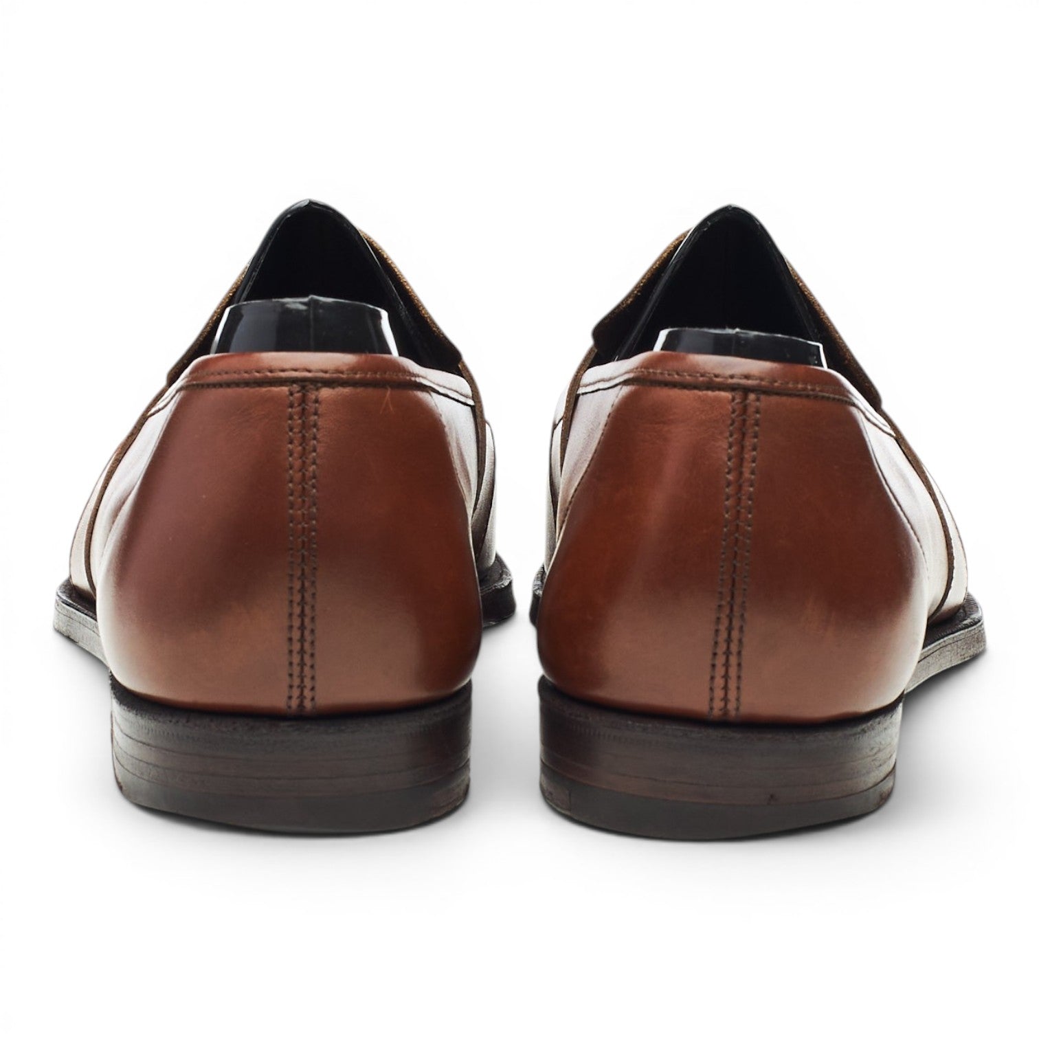 George Cleverley Mocassin cuir marron pointure UK 7 sangle