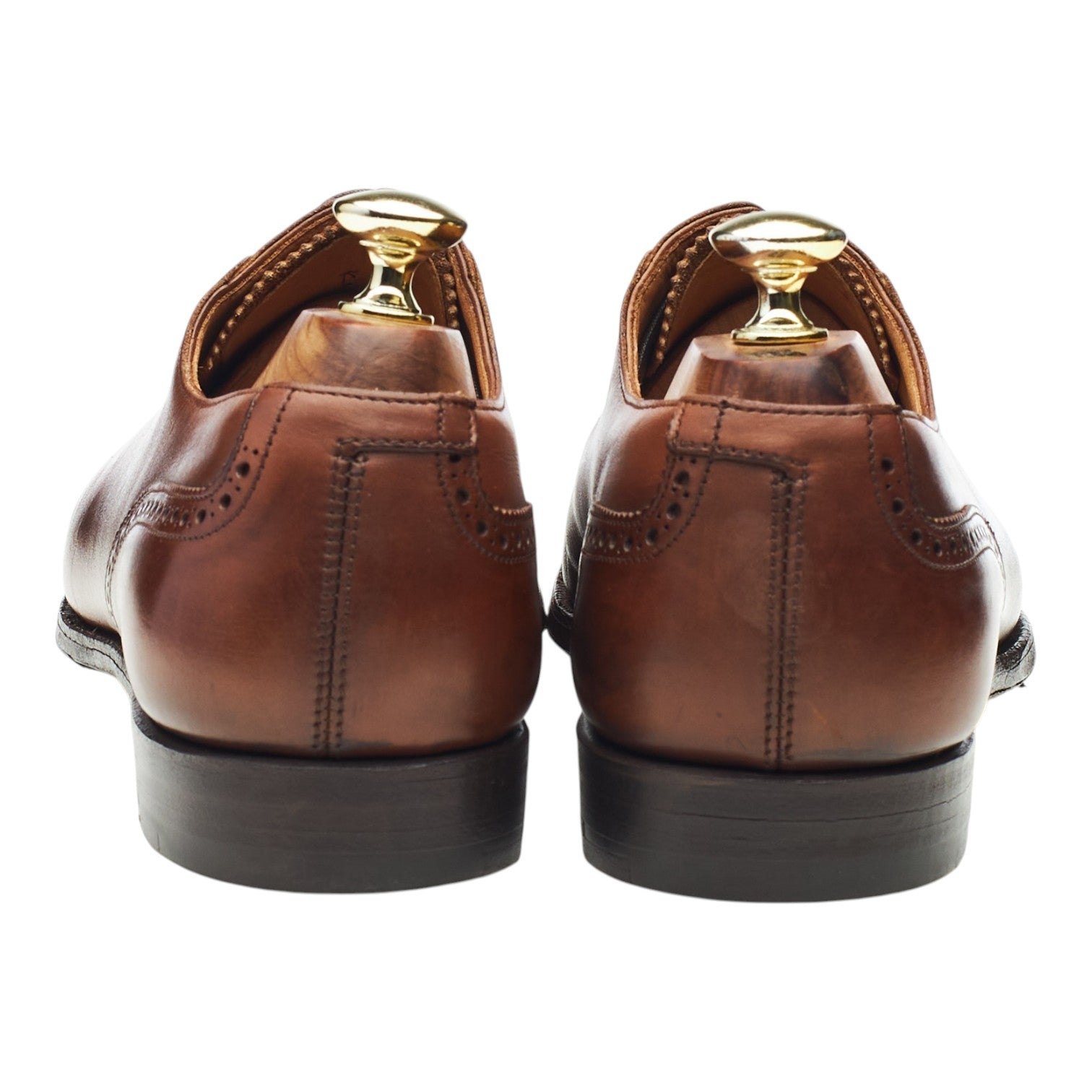 George Cleverley Adam Oxfords cuir marron 7 UK
