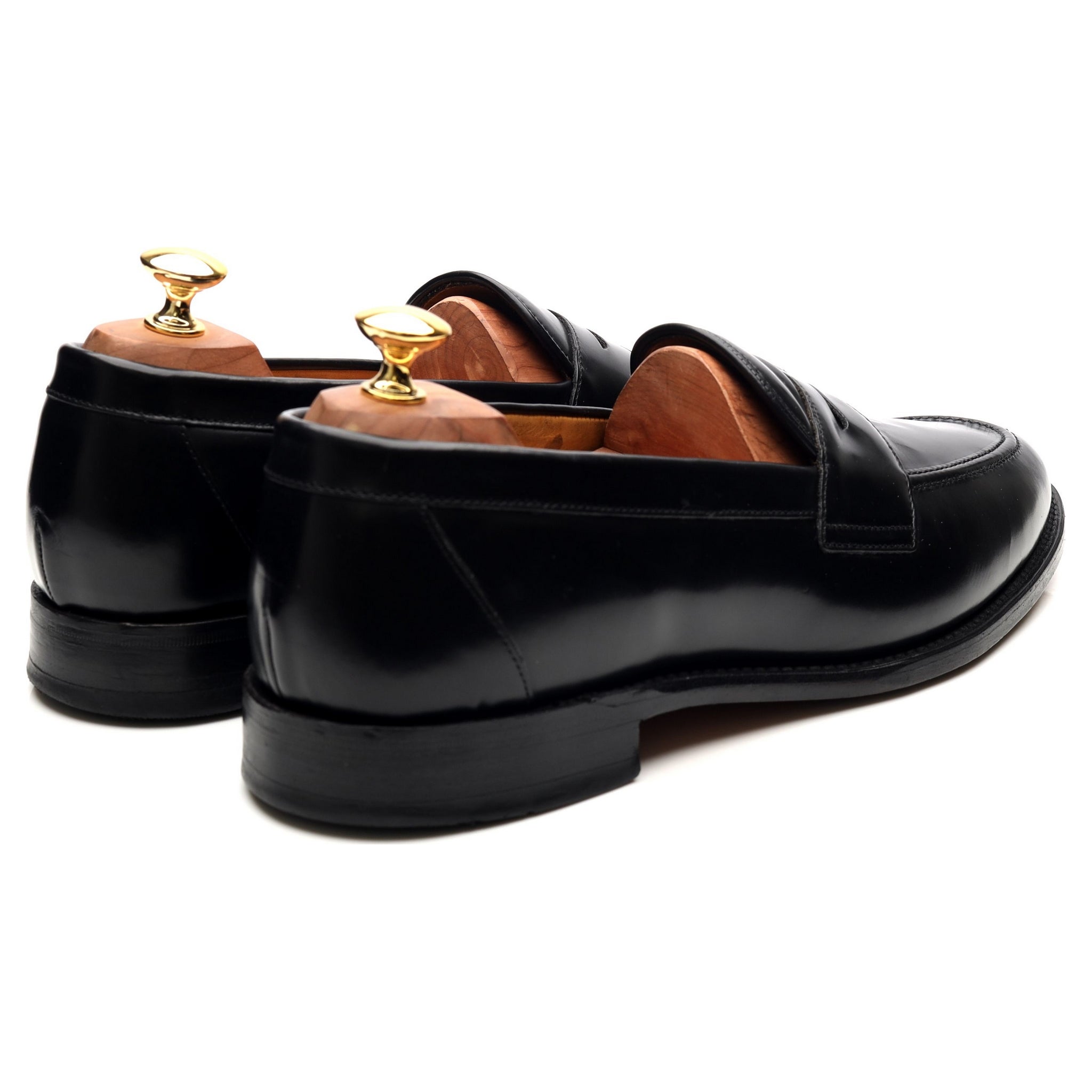Loake Eton mocassins cuir noir 10