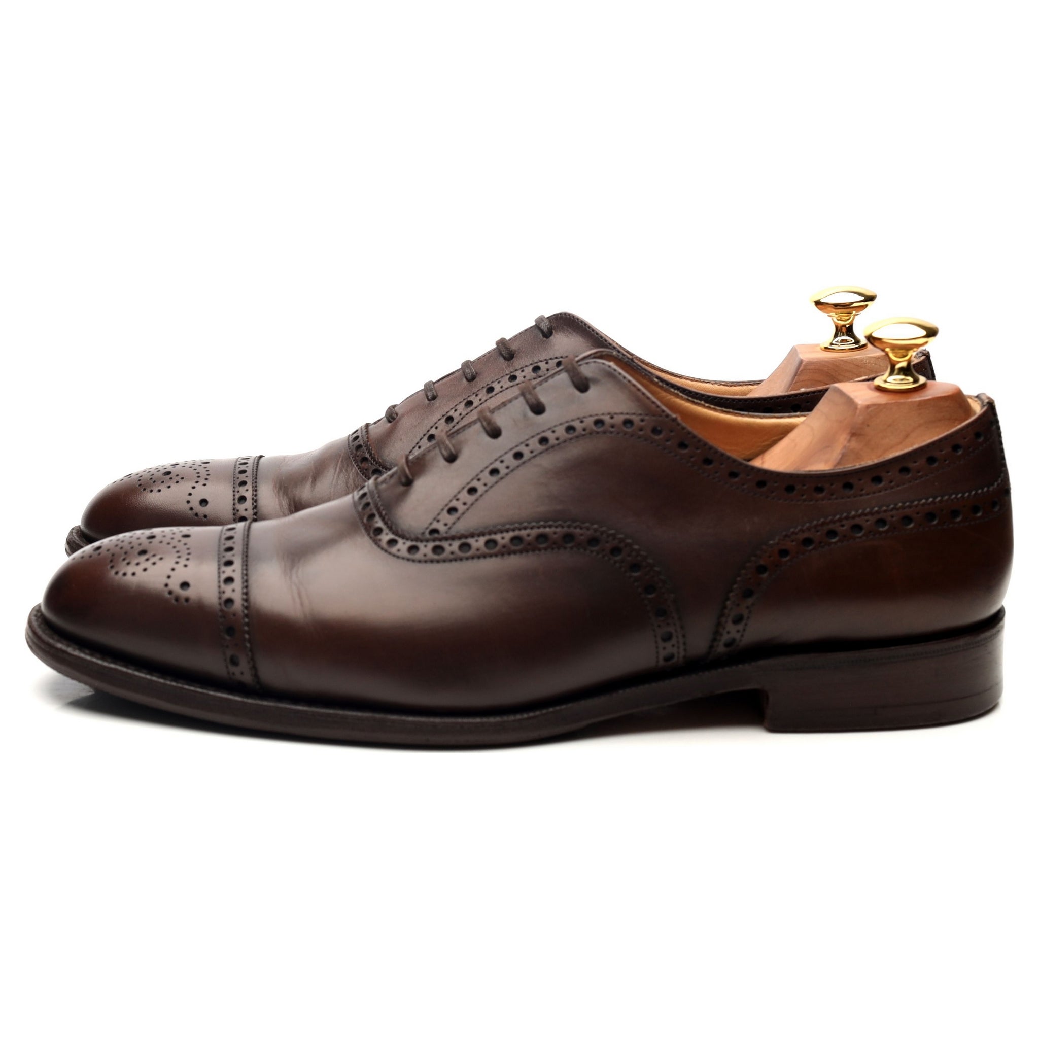Church's Diplomat richelieu marron UK 9 demi-brogue