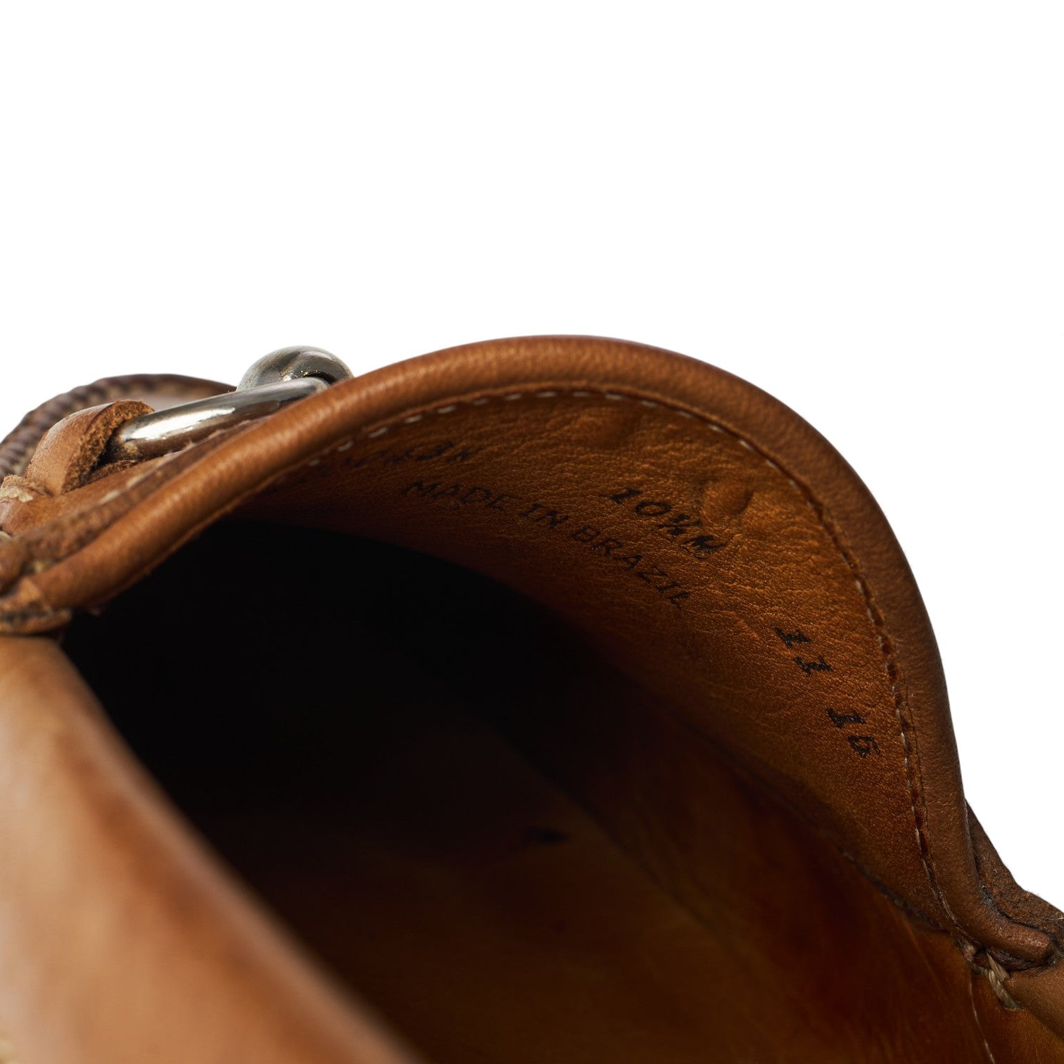 Martin Dingman mocassins à mors cuir marron UK 9.5