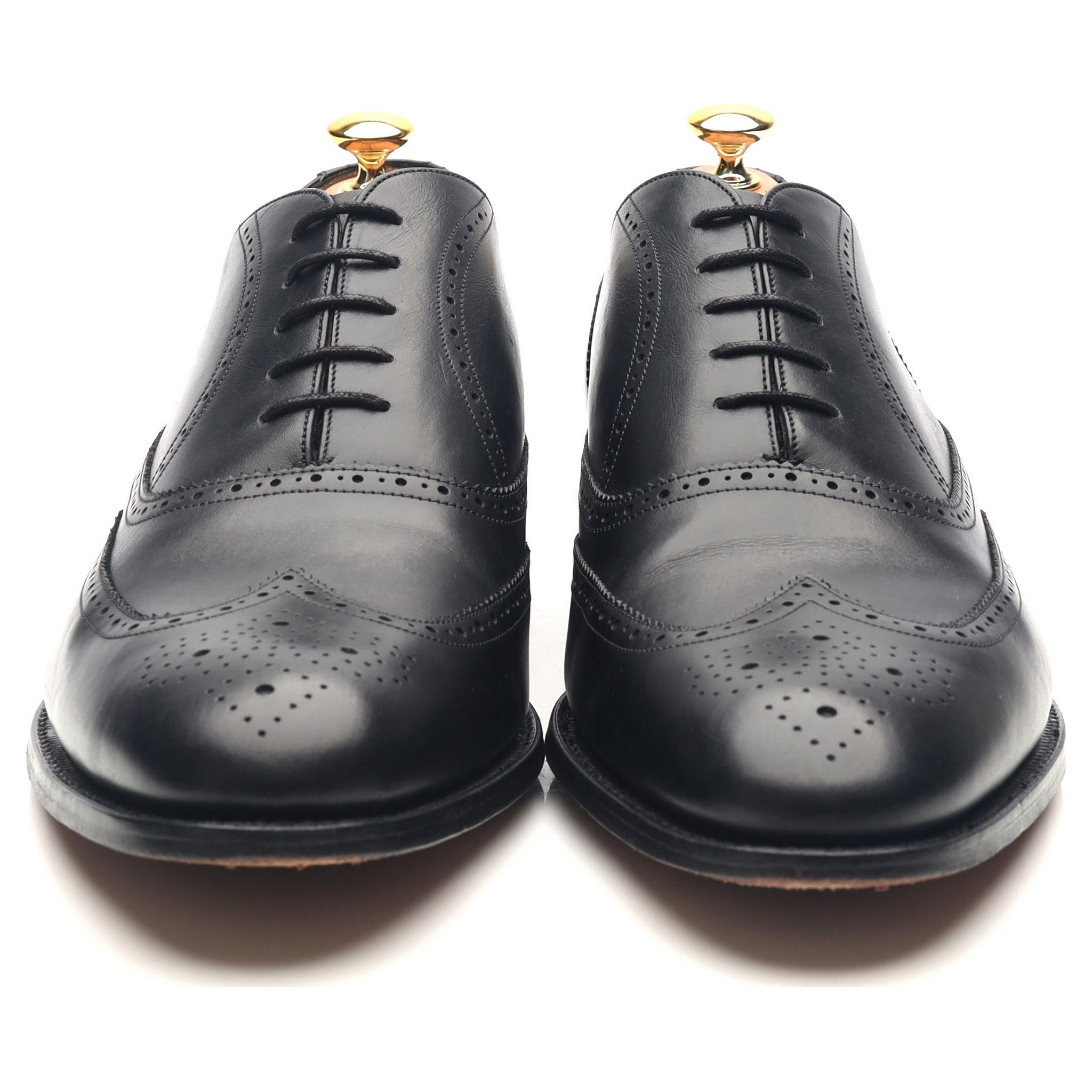 Barker Newport derbies cuir noir pointure UK 12