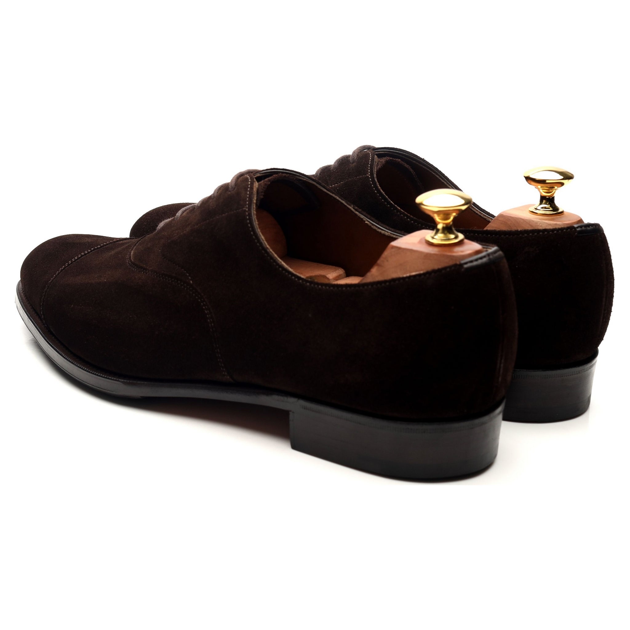 Edward Green Chelsea richelieu suède marron UK 9