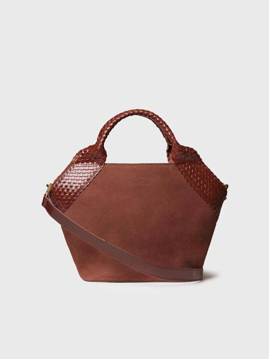 Toni Pons Sarina sac a main suedine tresse