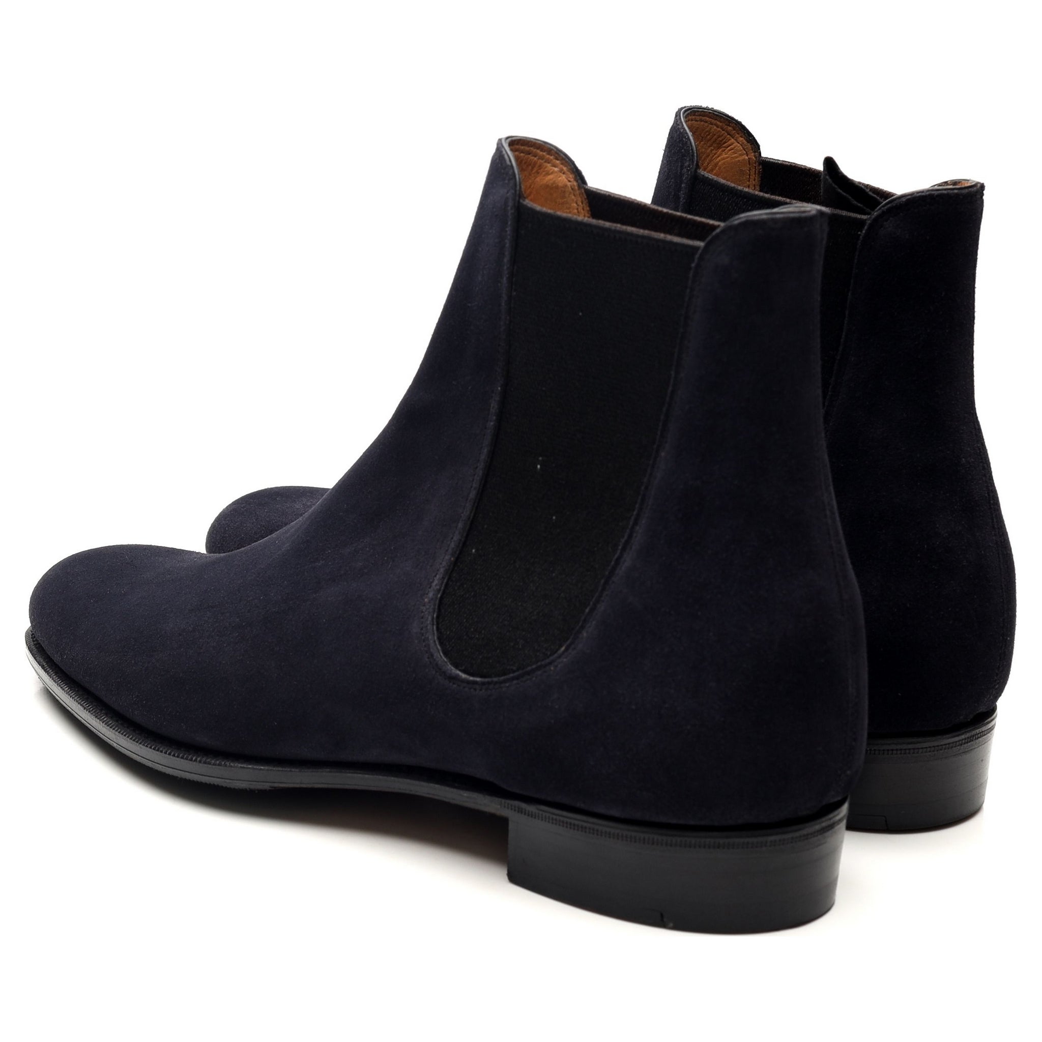 Gaziano Girling Maddison boots suède bleu UK 5,5