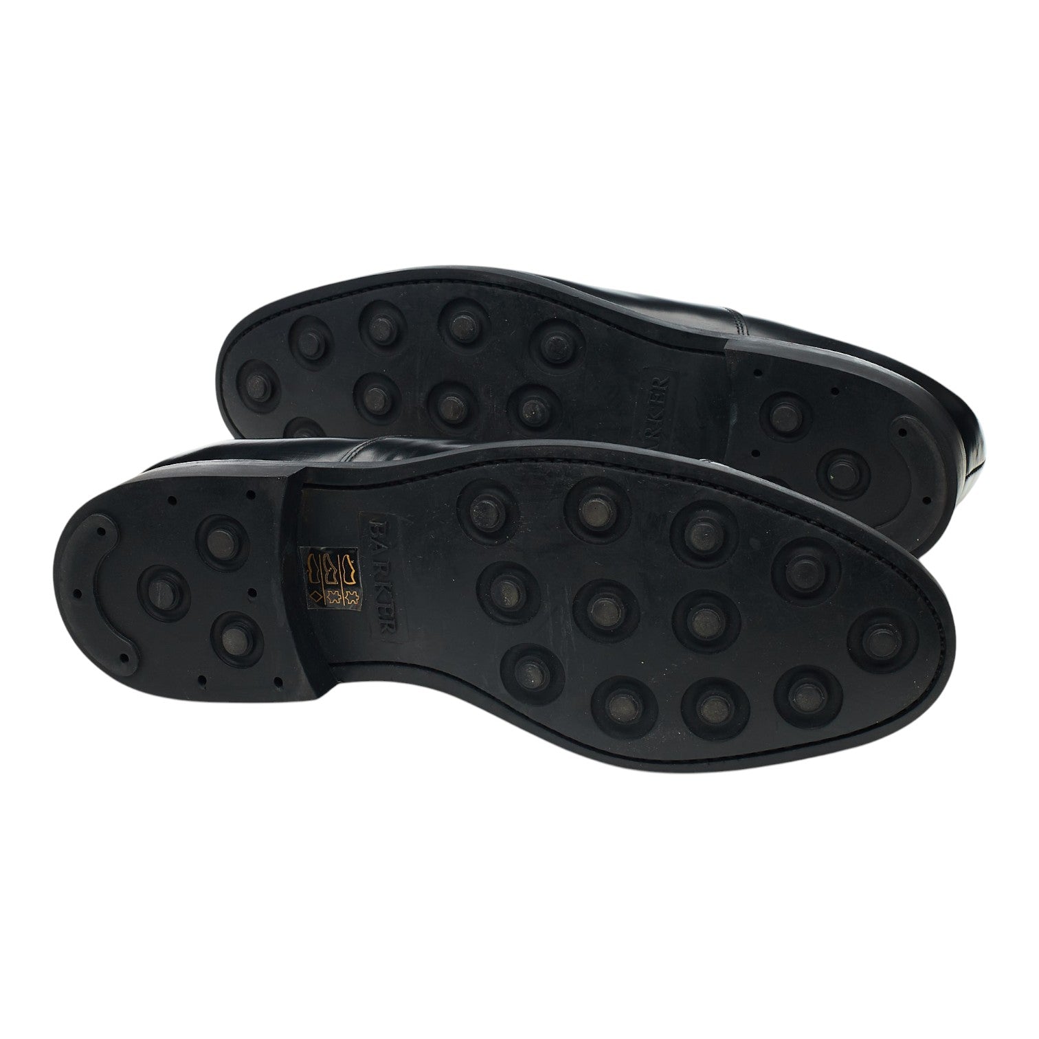 Barker Luton oxford cuir noir 7 semelle gomme