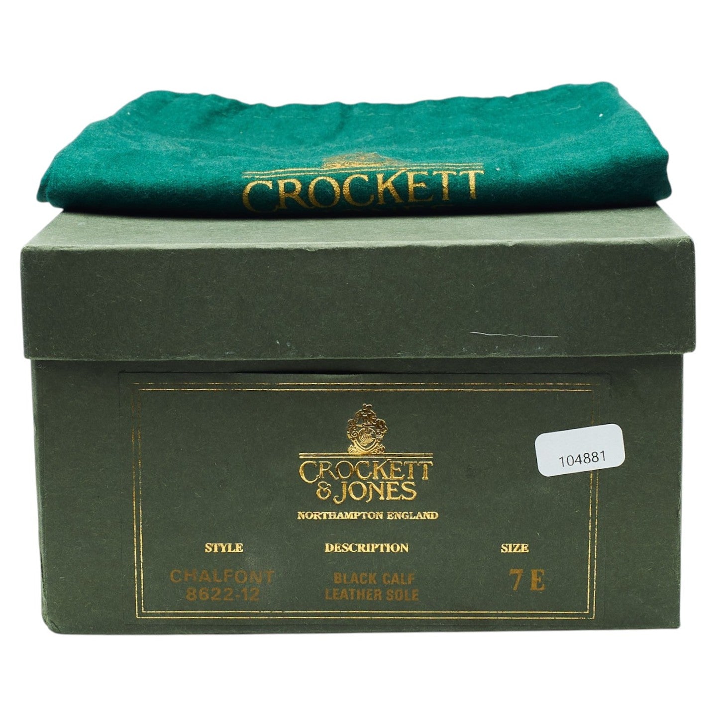 Crockett & Jones Chalfont monk cuir noir pointure 41
